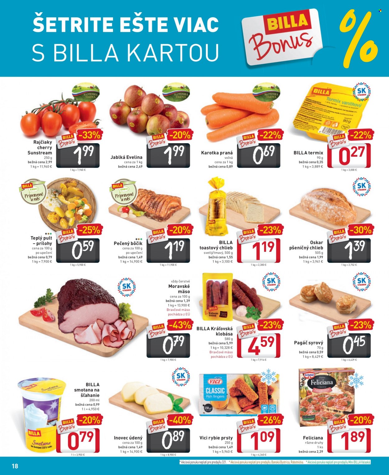 Leták Billa - 9.2.2022 - 15.2.2022. Strana 18