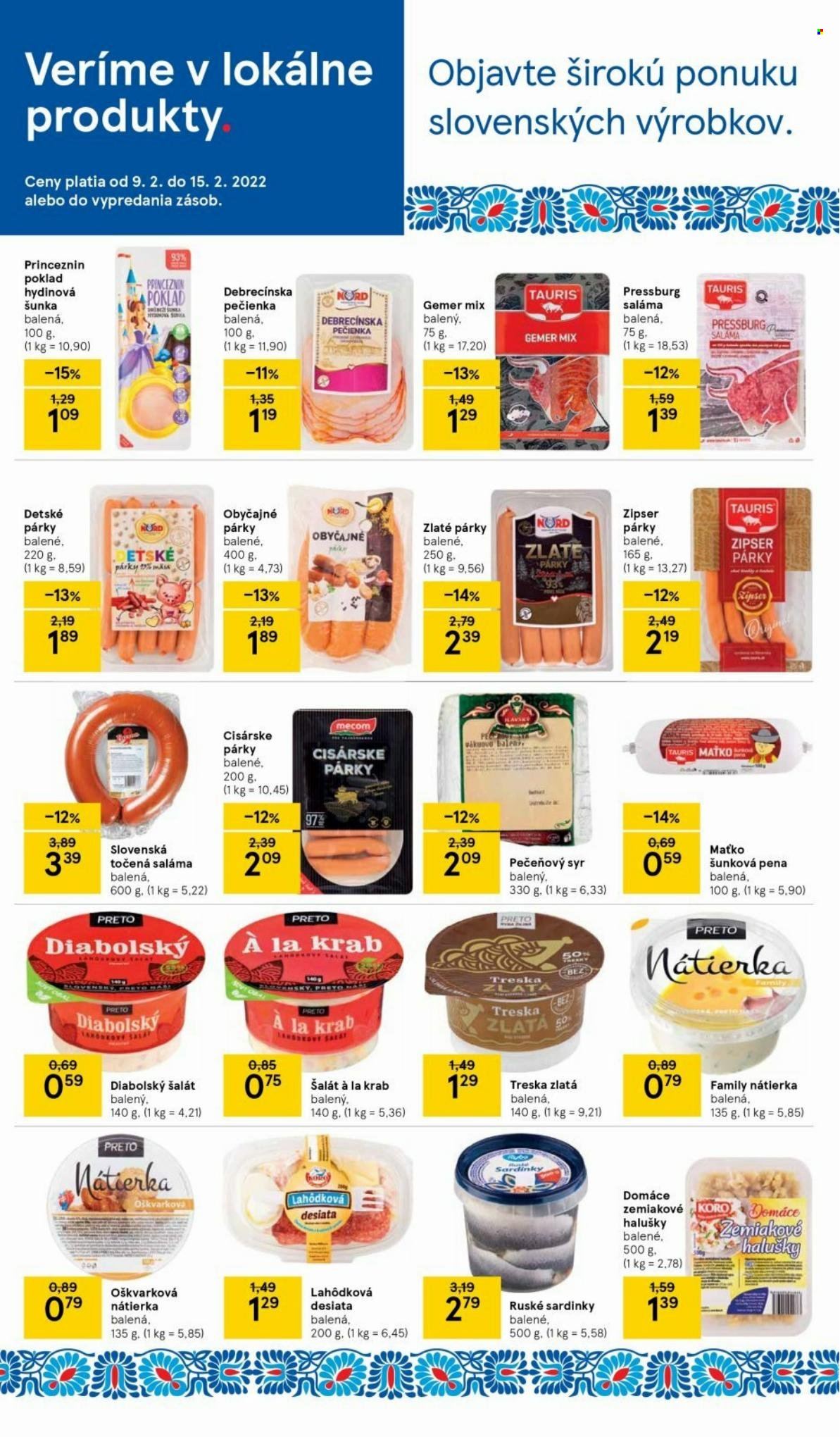 Leták TESCO - 9.2.2022 - 15.2.2022. Strana 10