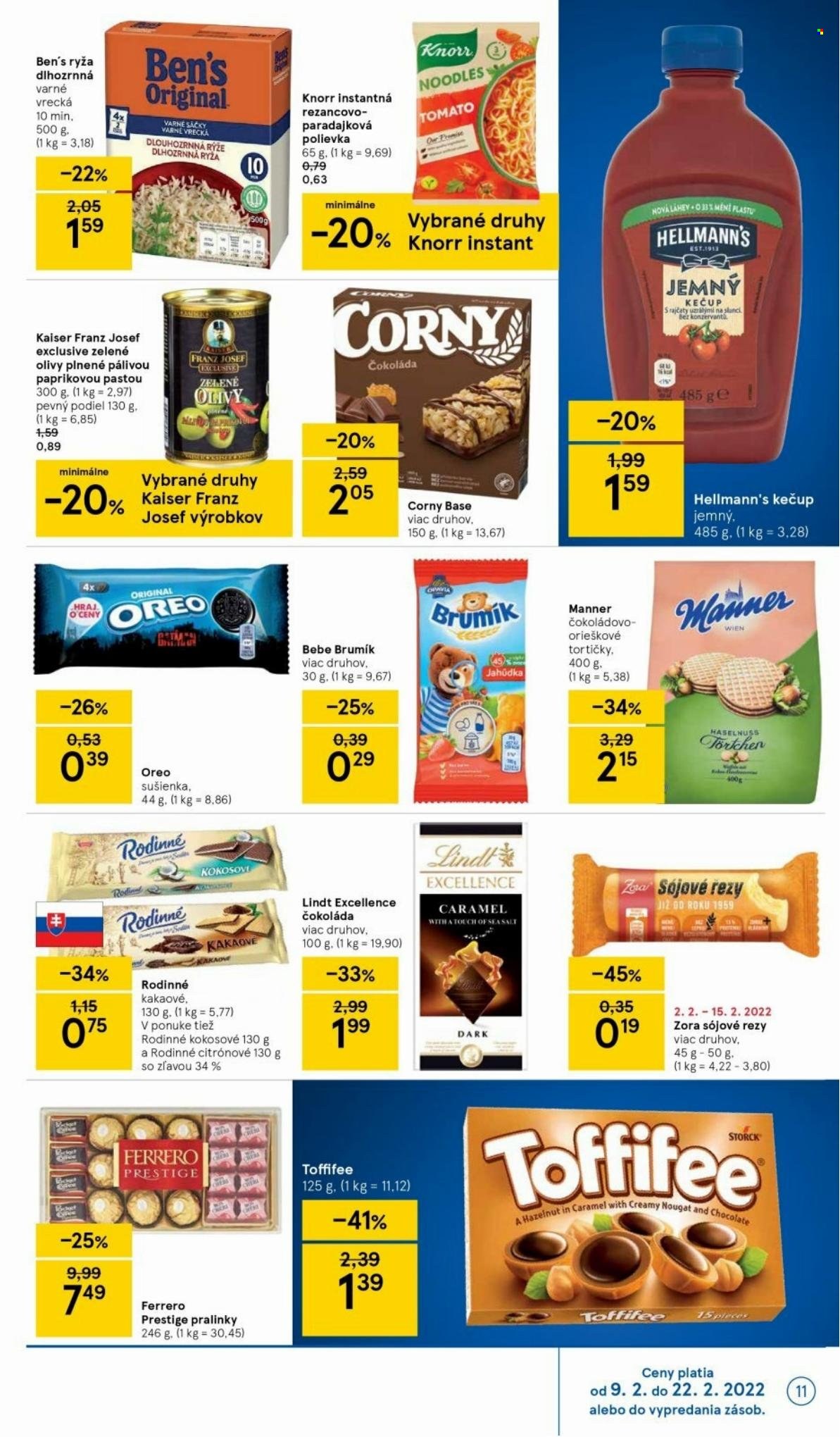 Leták TESCO - 9.2.2022 - 15.2.2022. Strana 11