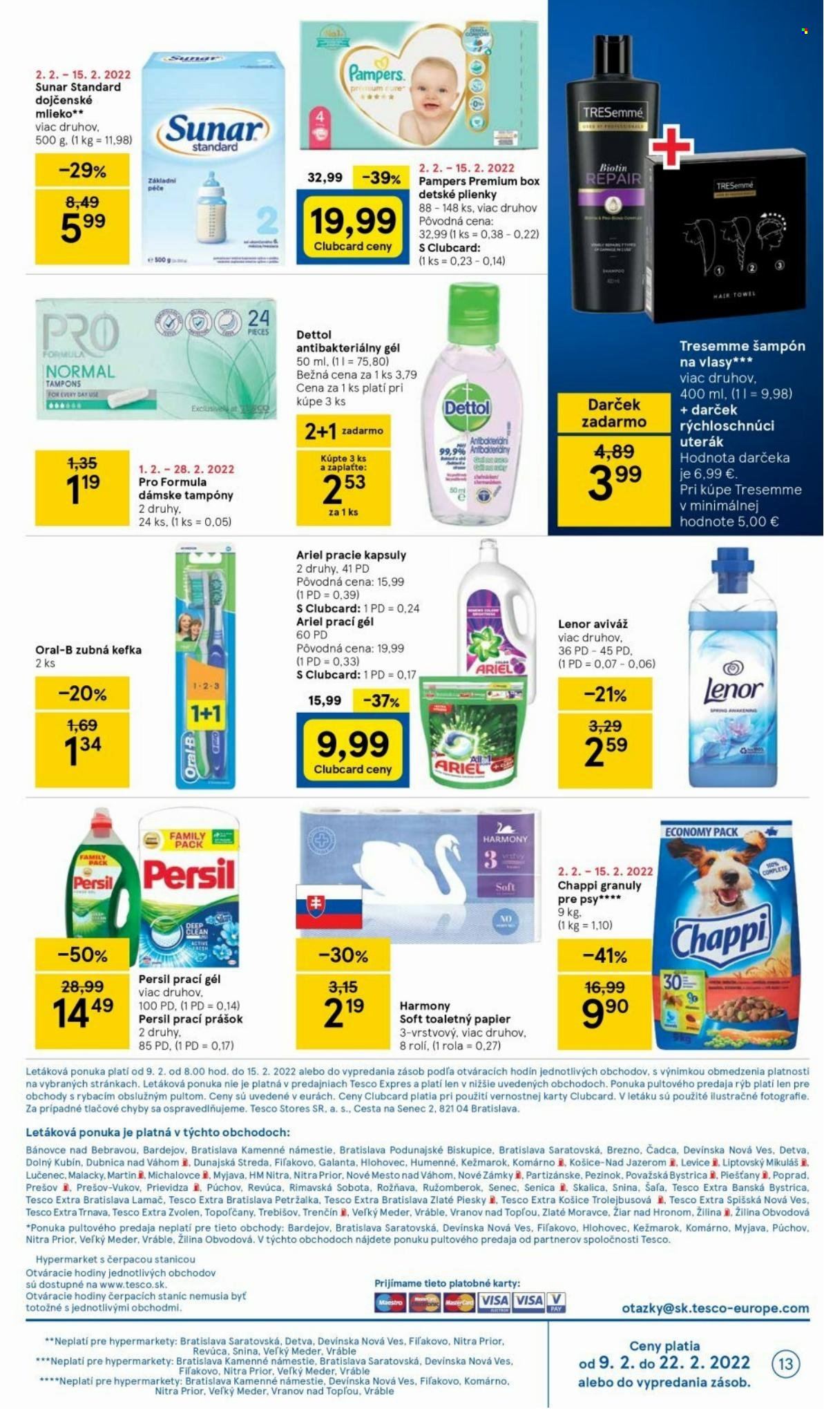 Leták TESCO - 9.2.2022 - 15.2.2022. Strana 13