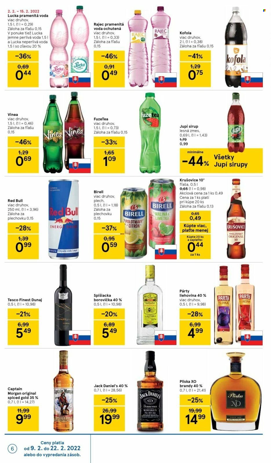 Leták TESCO supermarket - 9.2.2022 - 15.2.2022. Strana 6
