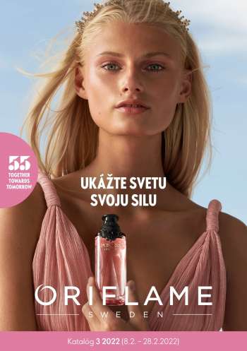 Leták Oriflame - 8.2.2022 - 28.2.2022.