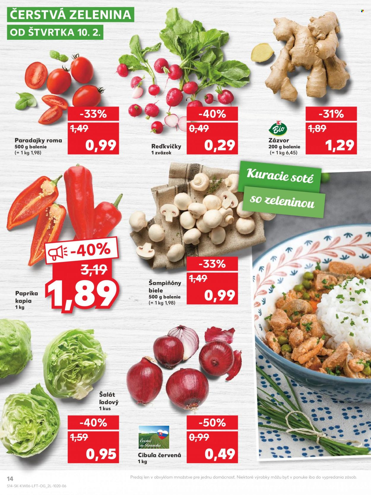 Leták Kaufland - 10.2.2022 - 16.2.2022. Strana 14