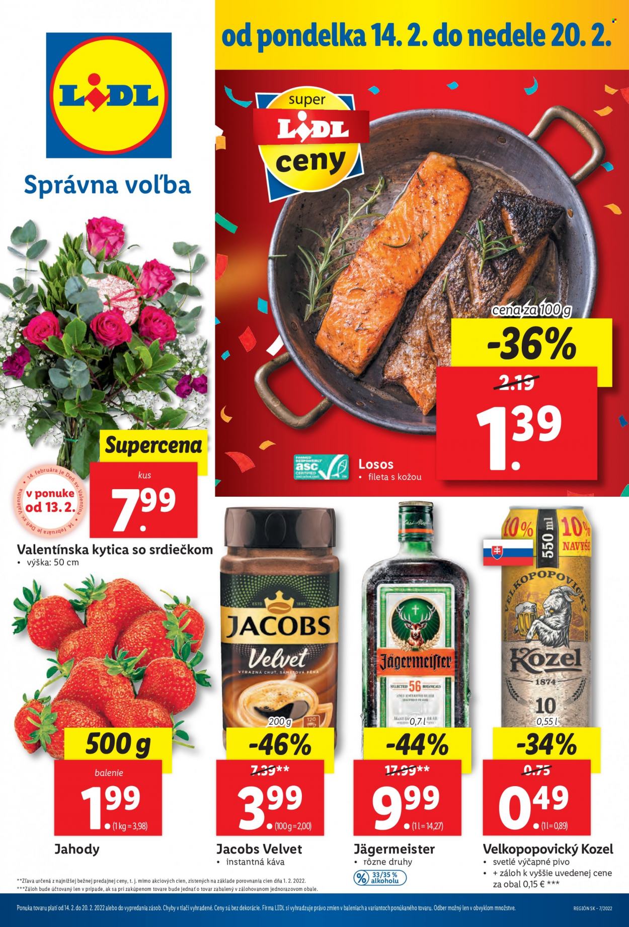 Leták Lidl - 14.2.2022 - 20.2.2022. Strana 1