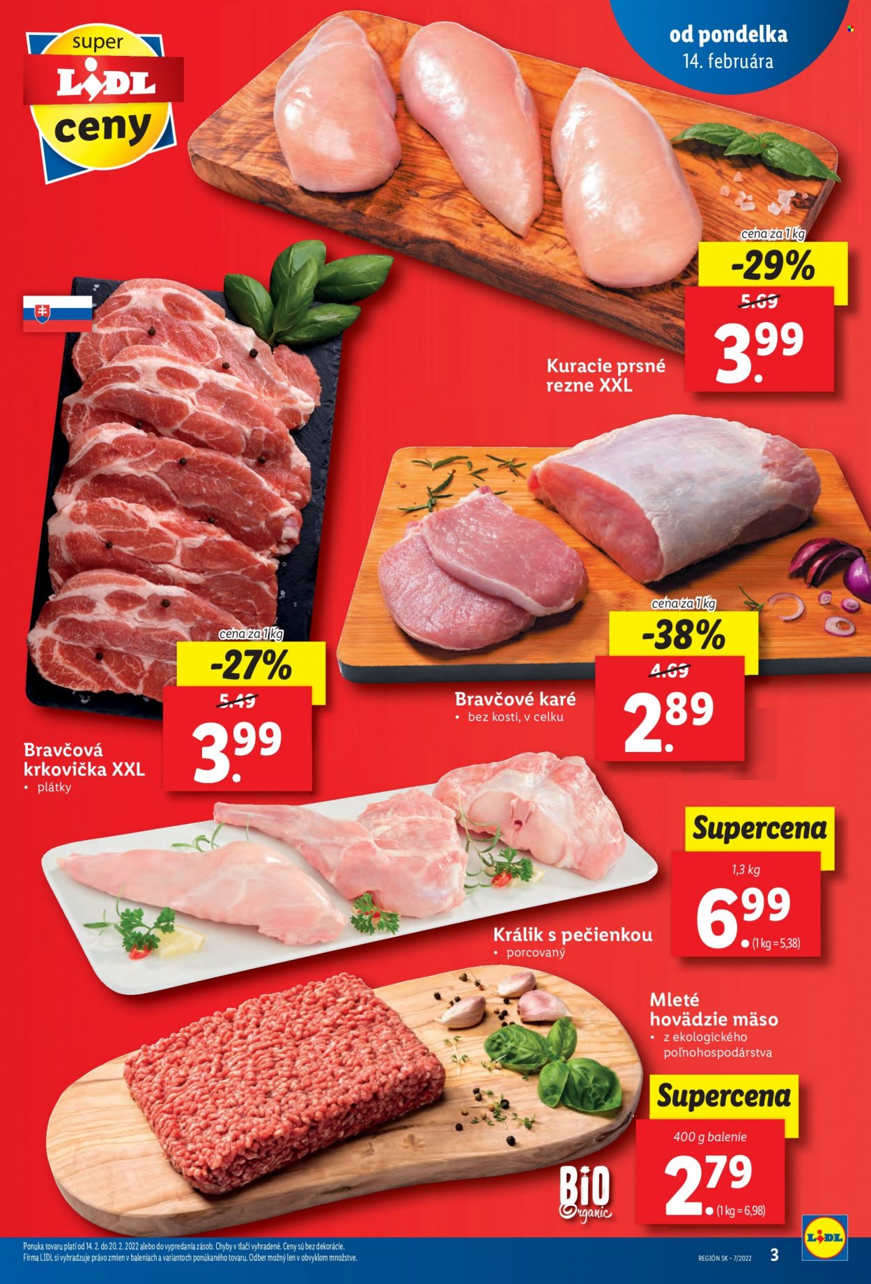 Leták Lidl - 14.2.2022 - 20.2.2022. Strana 3