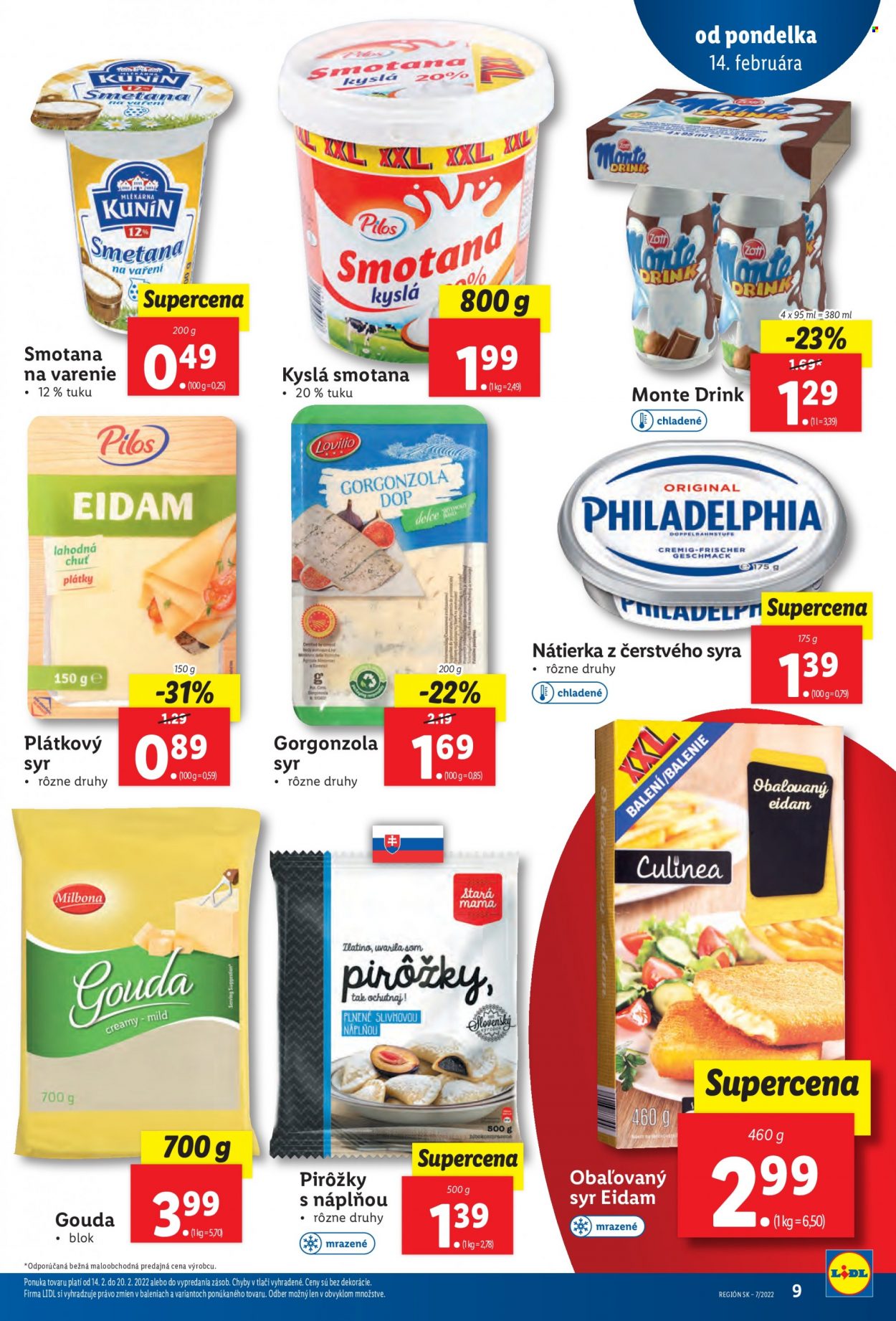 Leták Lidl - 14.2.2022 - 20.2.2022. Strana 9