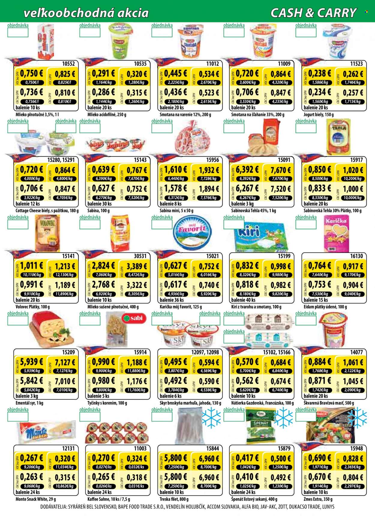 Leták Milk AGRO - 16.2.2022 - 22.2.2022. Strana 2