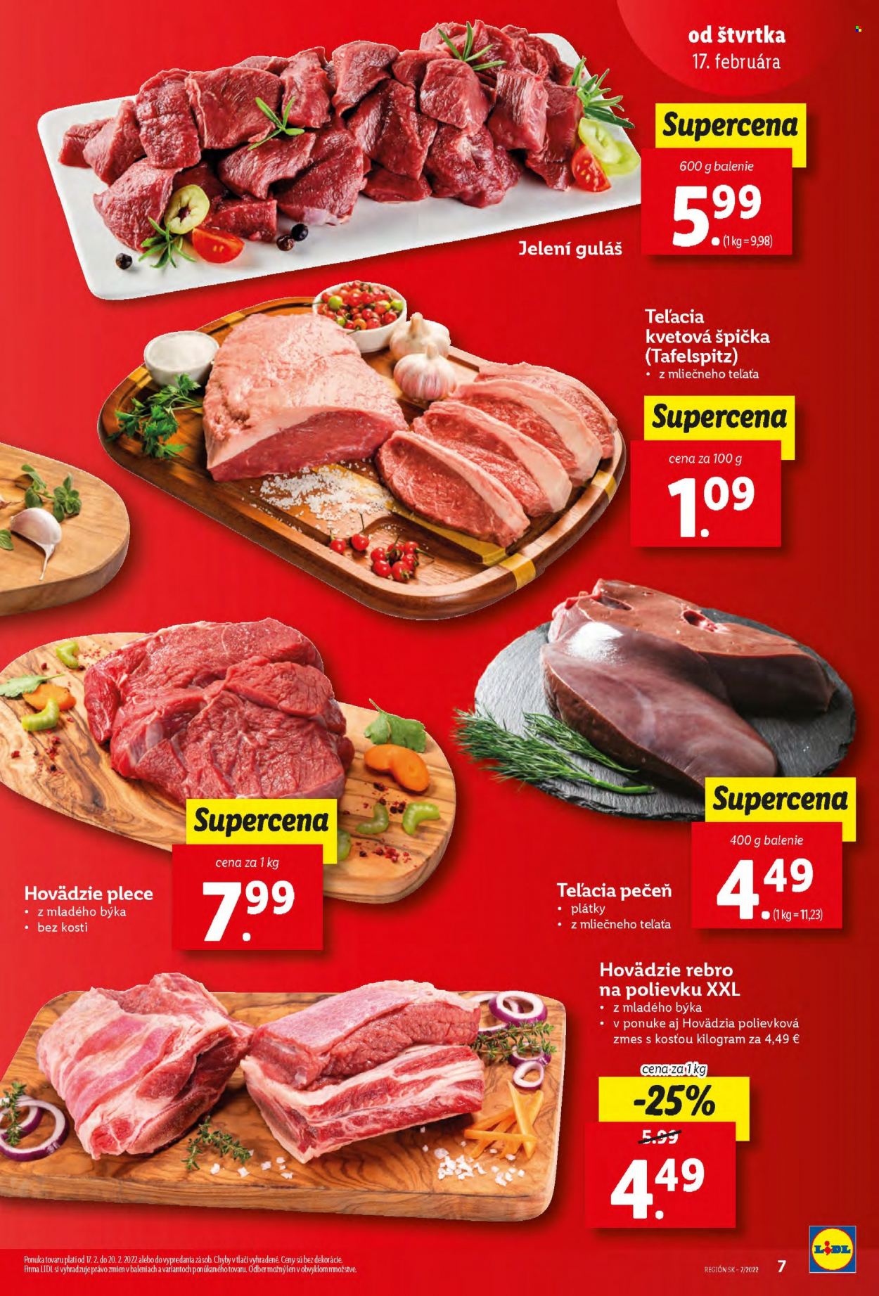 Leták Lidl - 17.2.2022 - 20.2.2022. Strana 7