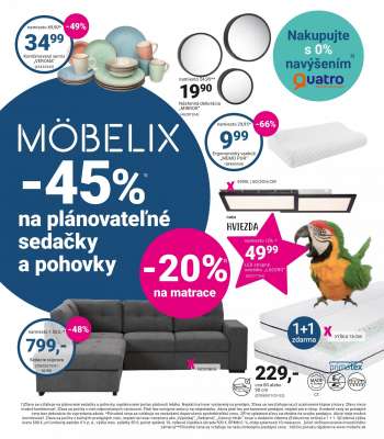 Leták Möbelix - 14.2.2022 - 27.2.2022.