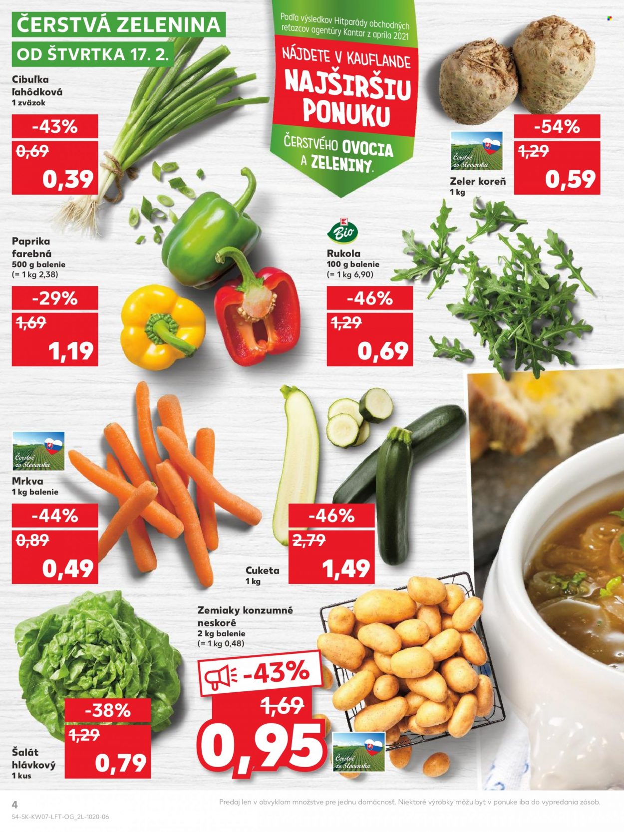 Leták Kaufland - 17.2.2022 - 23.2.2022. Strana 4