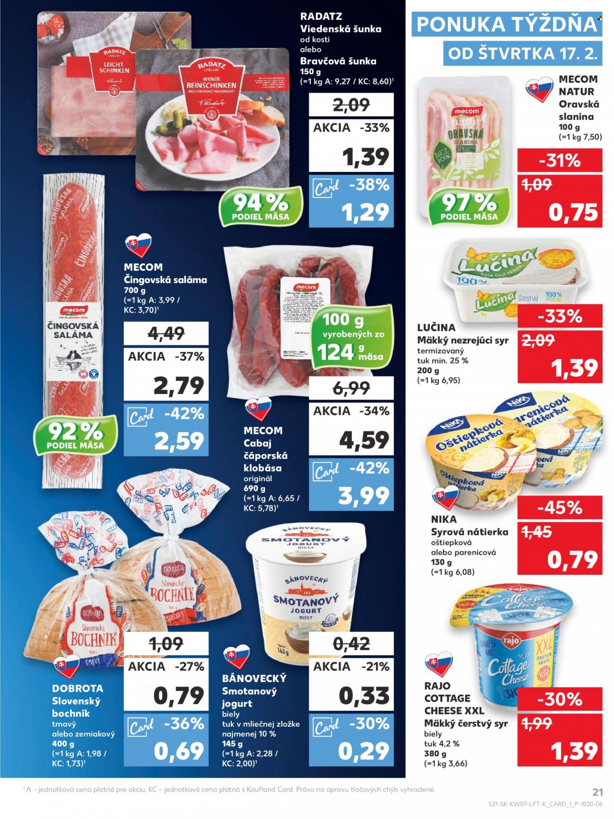 Leták Kaufland - 17.2.2022 - 23.2.2022. Strana 21