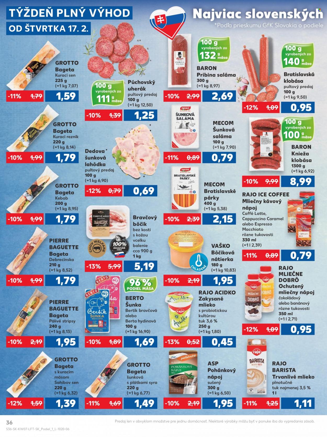 Leták Kaufland - 17.2.2022 - 23.2.2022. Strana 36