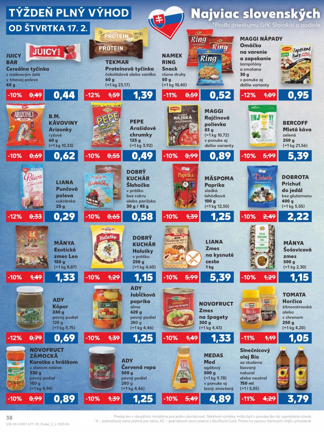 Leták Kaufland - 17.2.2022 - 23.2.2022. Strana 38
