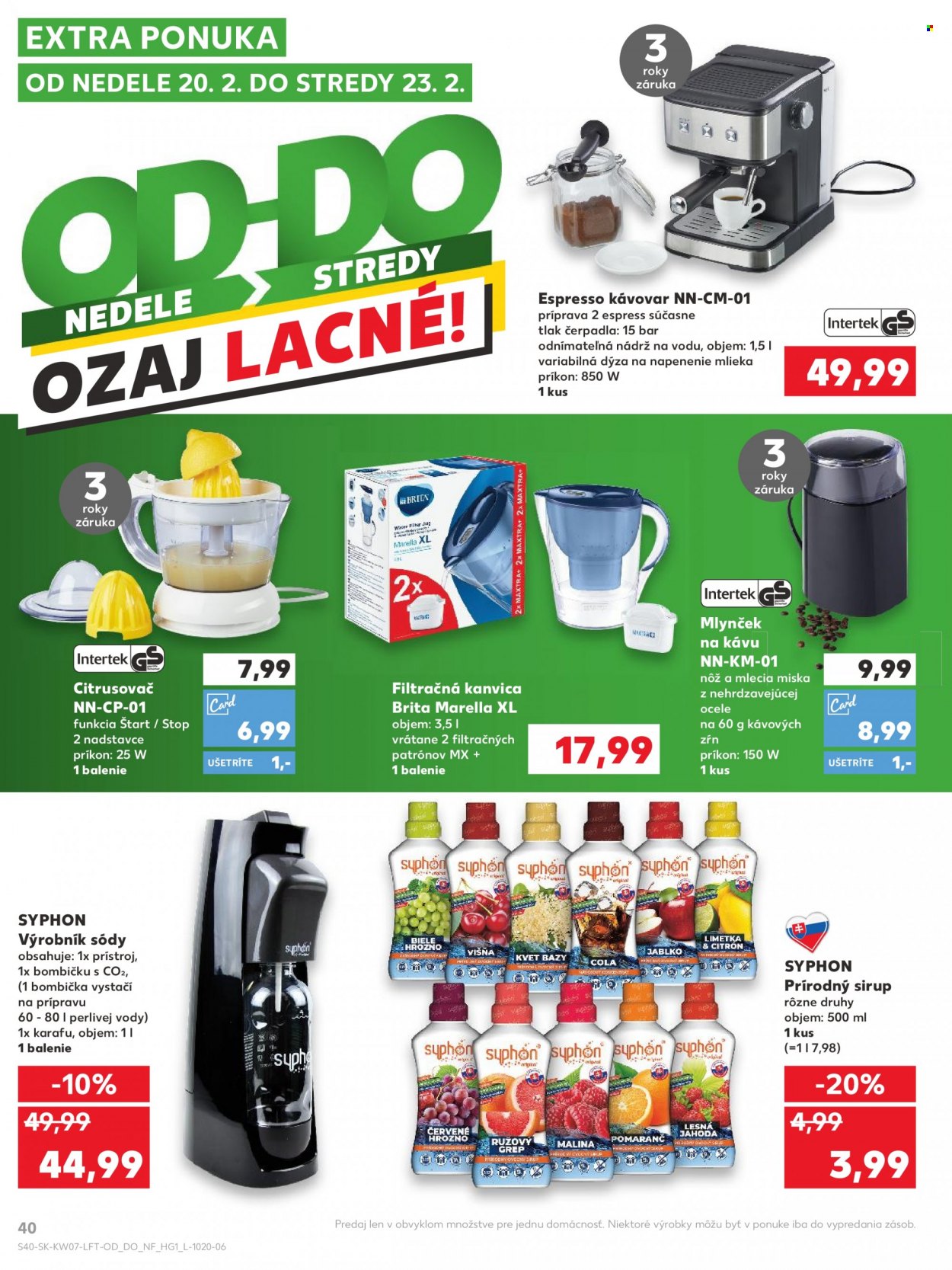 Leták Kaufland - 17.2.2022 - 23.2.2022. Strana 40