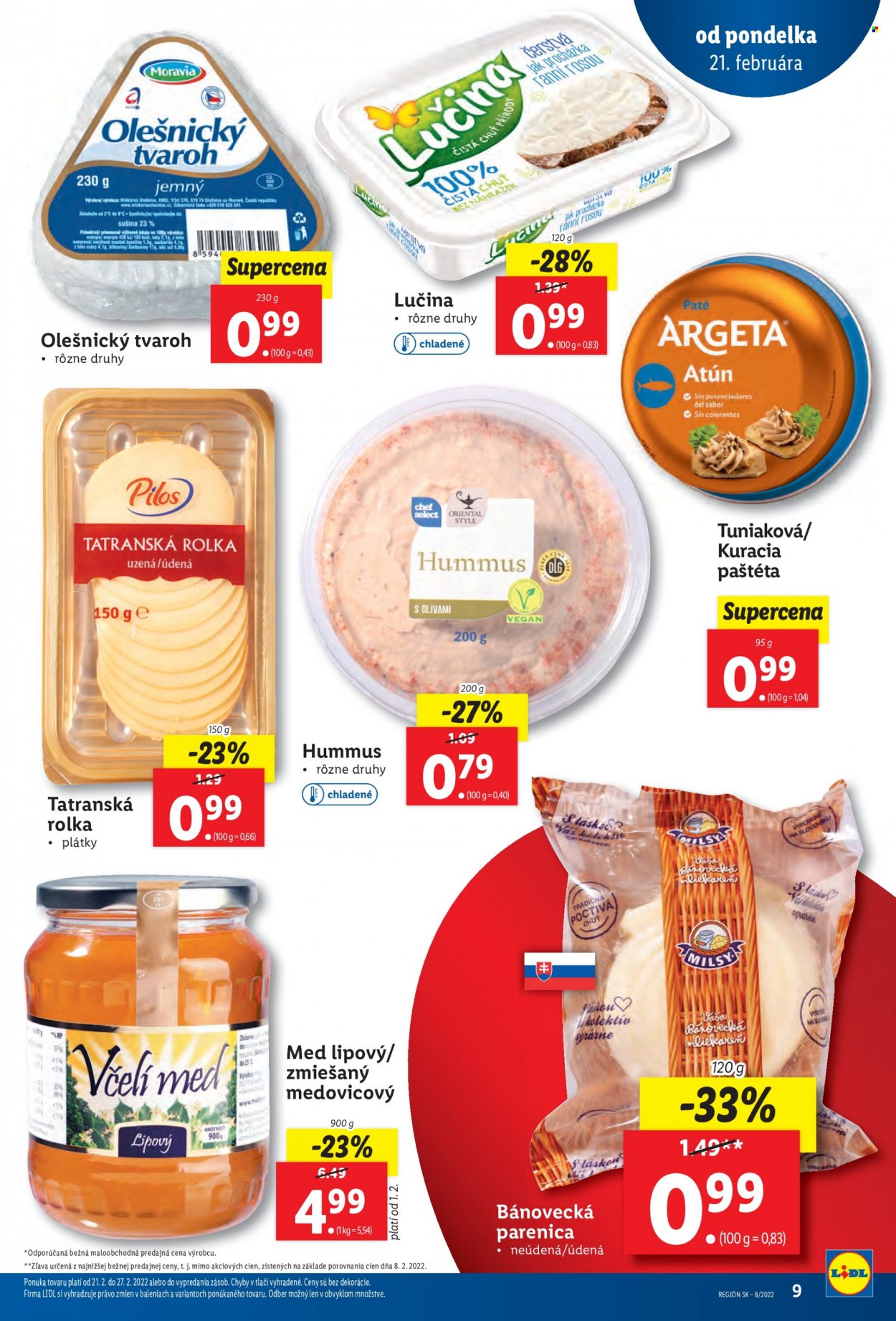 Leták Lidl - 21.2.2022 - 27.2.2022. Strana 9