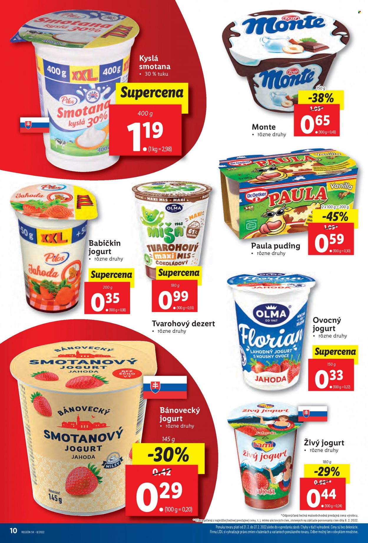 Leták Lidl - 21.2.2022 - 27.2.2022. Strana 10