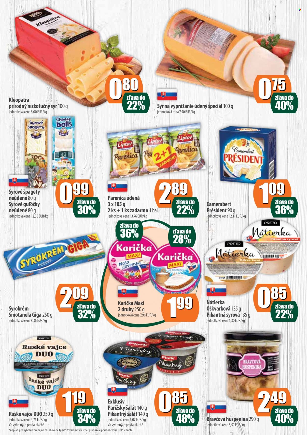 Leták COOP Jednota - 17.2.2022 - 23.2.2022. Strana 4
