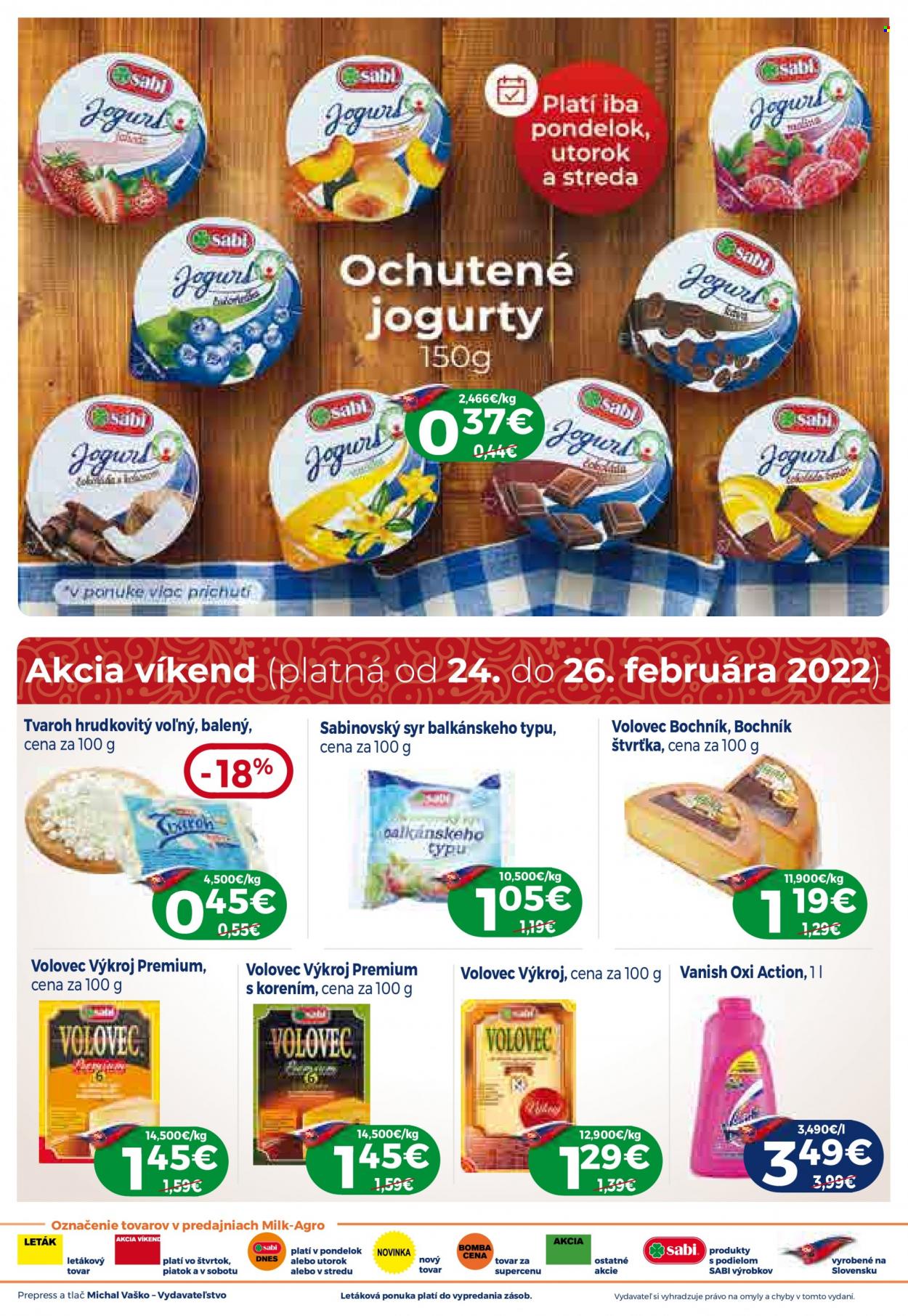 Leták Milk AGRO - 23.2.2022 - 1.3.2022. Strana 2