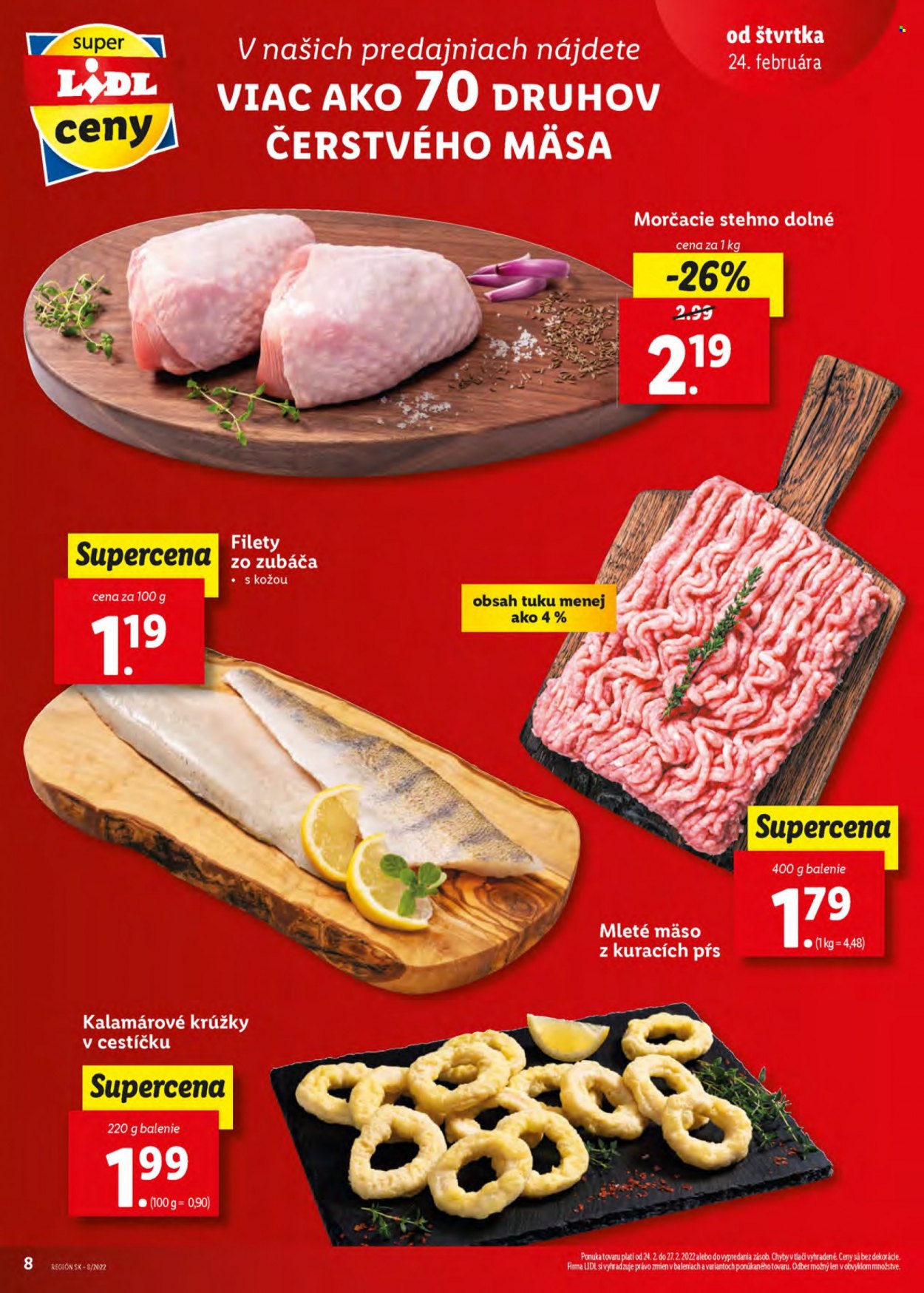 Leták Lidl - 24.2.2022 - 27.2.2022. Strana 8