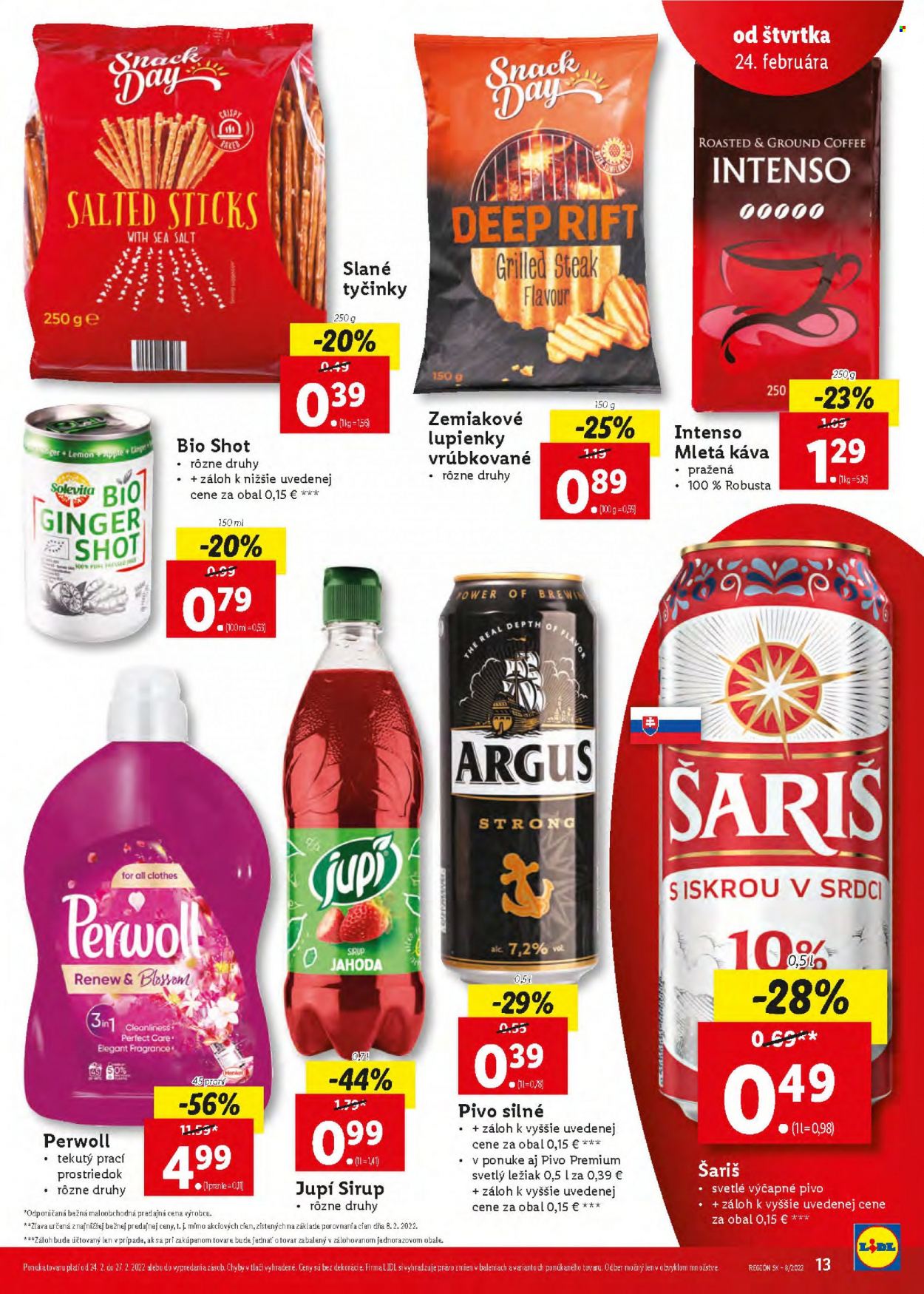 Leták Lidl - 24.2.2022 - 27.2.2022. Strana 13
