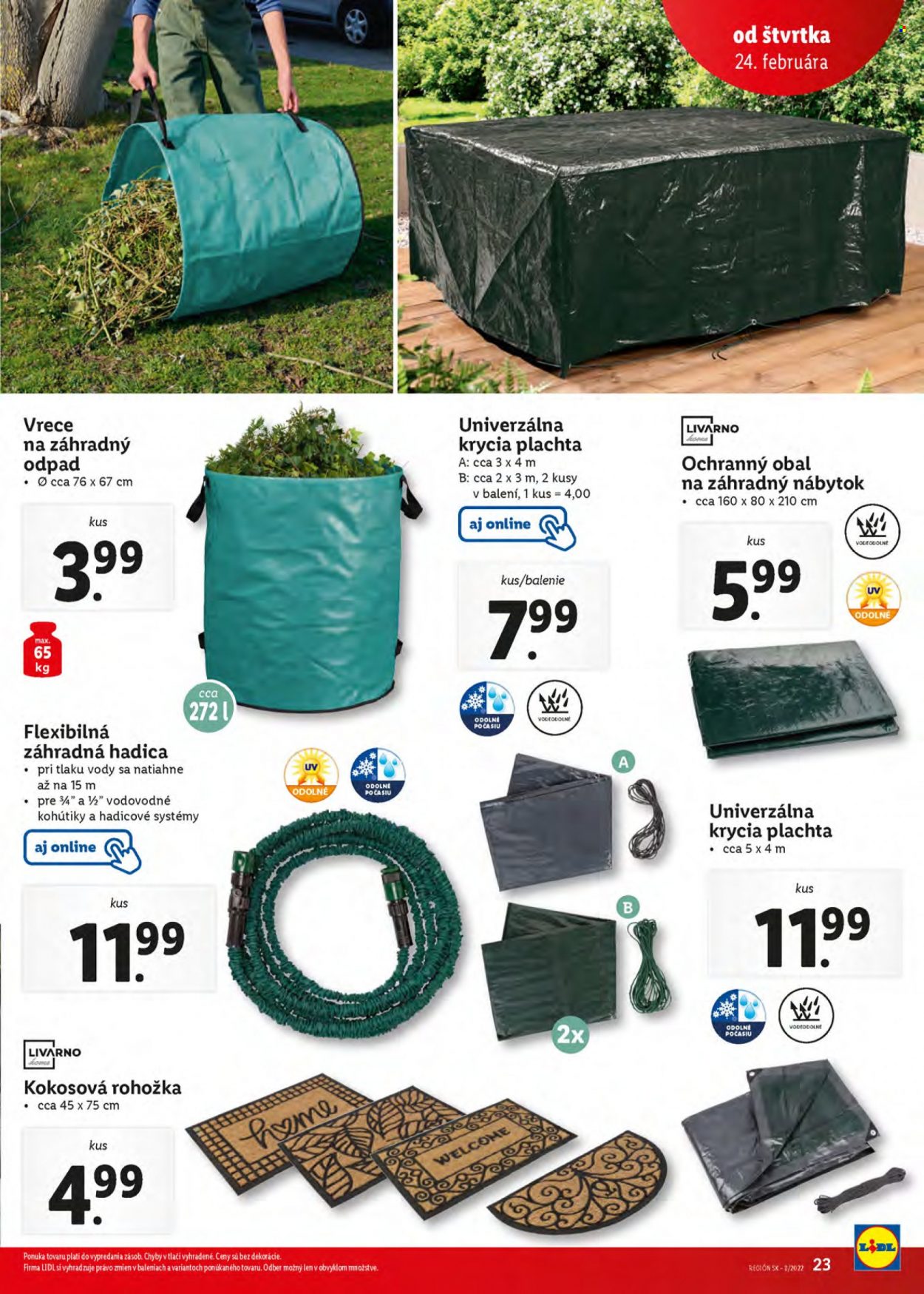 Leták Lidl - 24.2.2022 - 27.2.2022. Strana 23