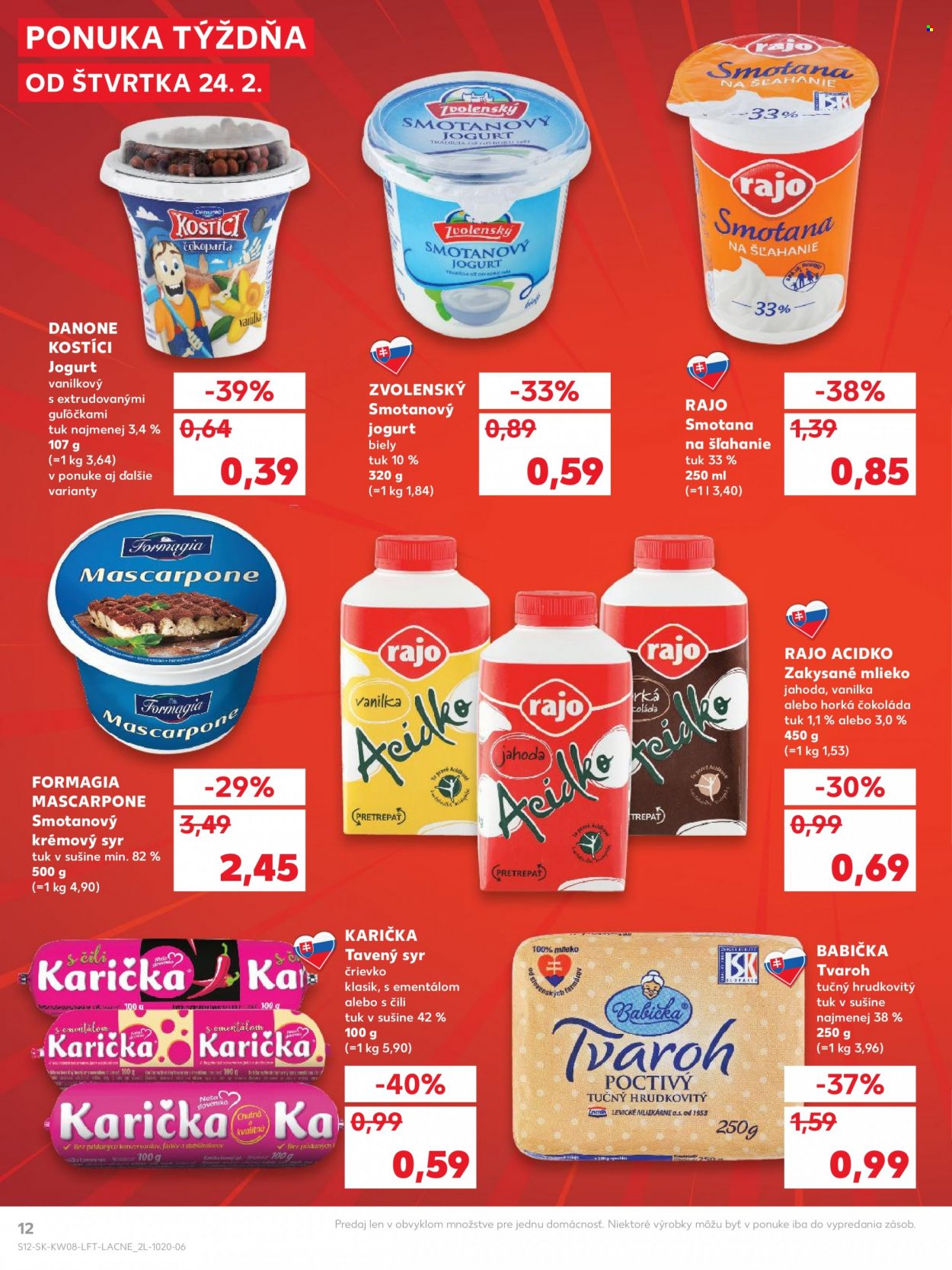 Leták Kaufland - 24.2.2022 - 2.3.2022. Strana 12