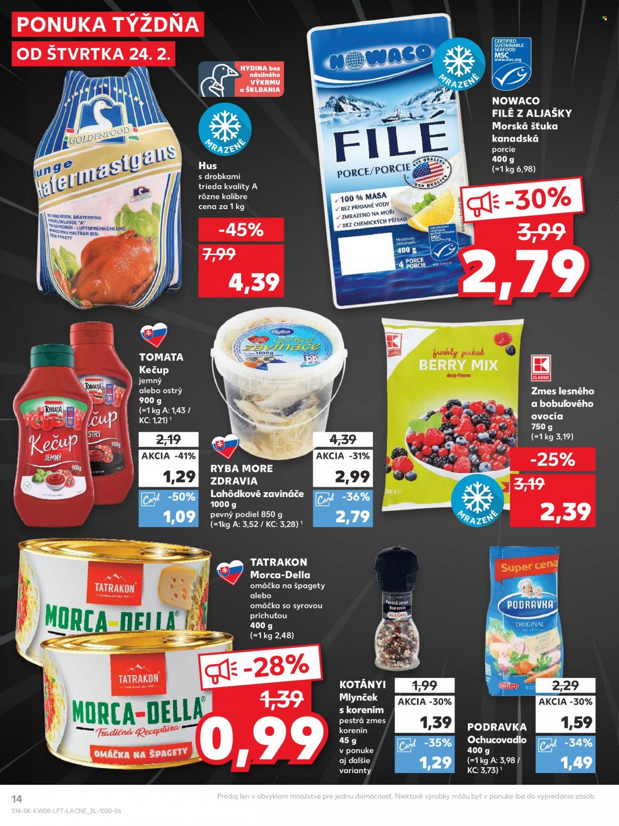 Leták Kaufland - 24.2.2022 - 2.3.2022. Strana 14