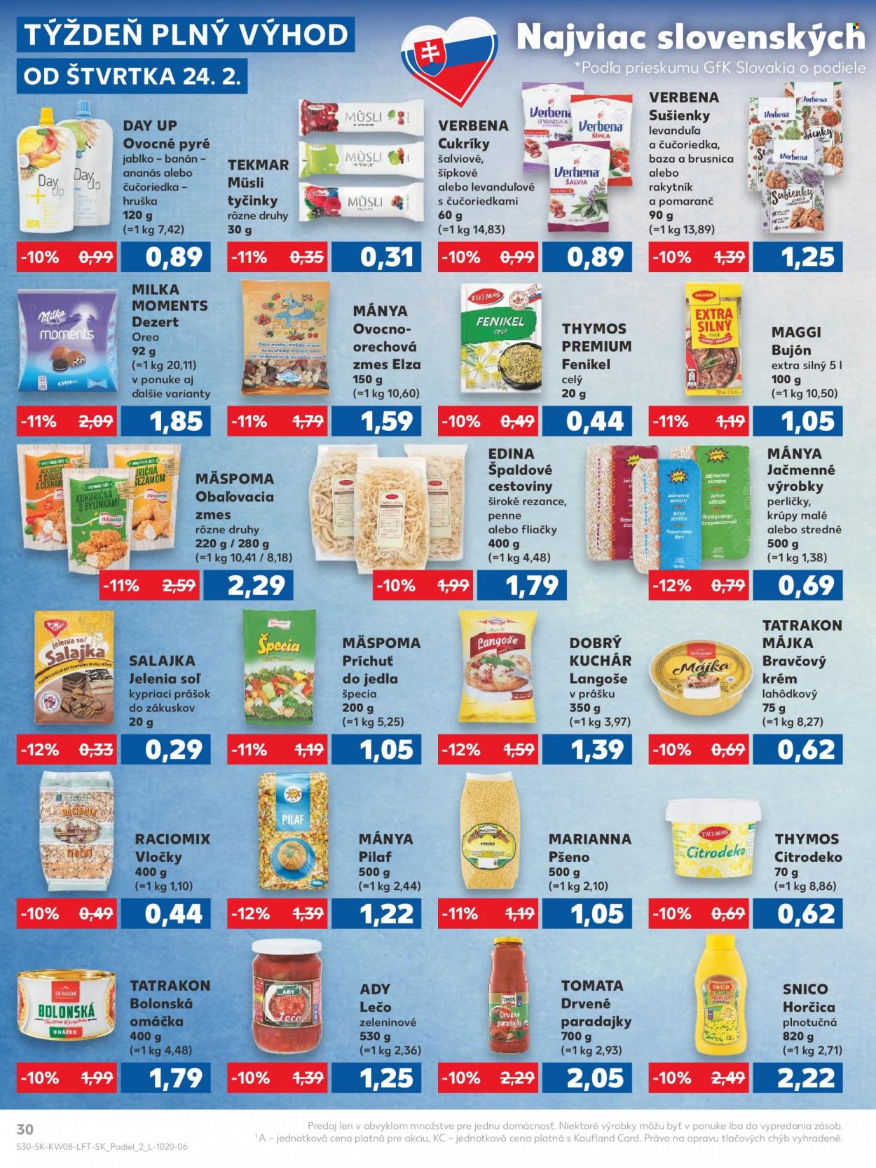Leták Kaufland - 24.2.2022 - 2.3.2022. Strana 30