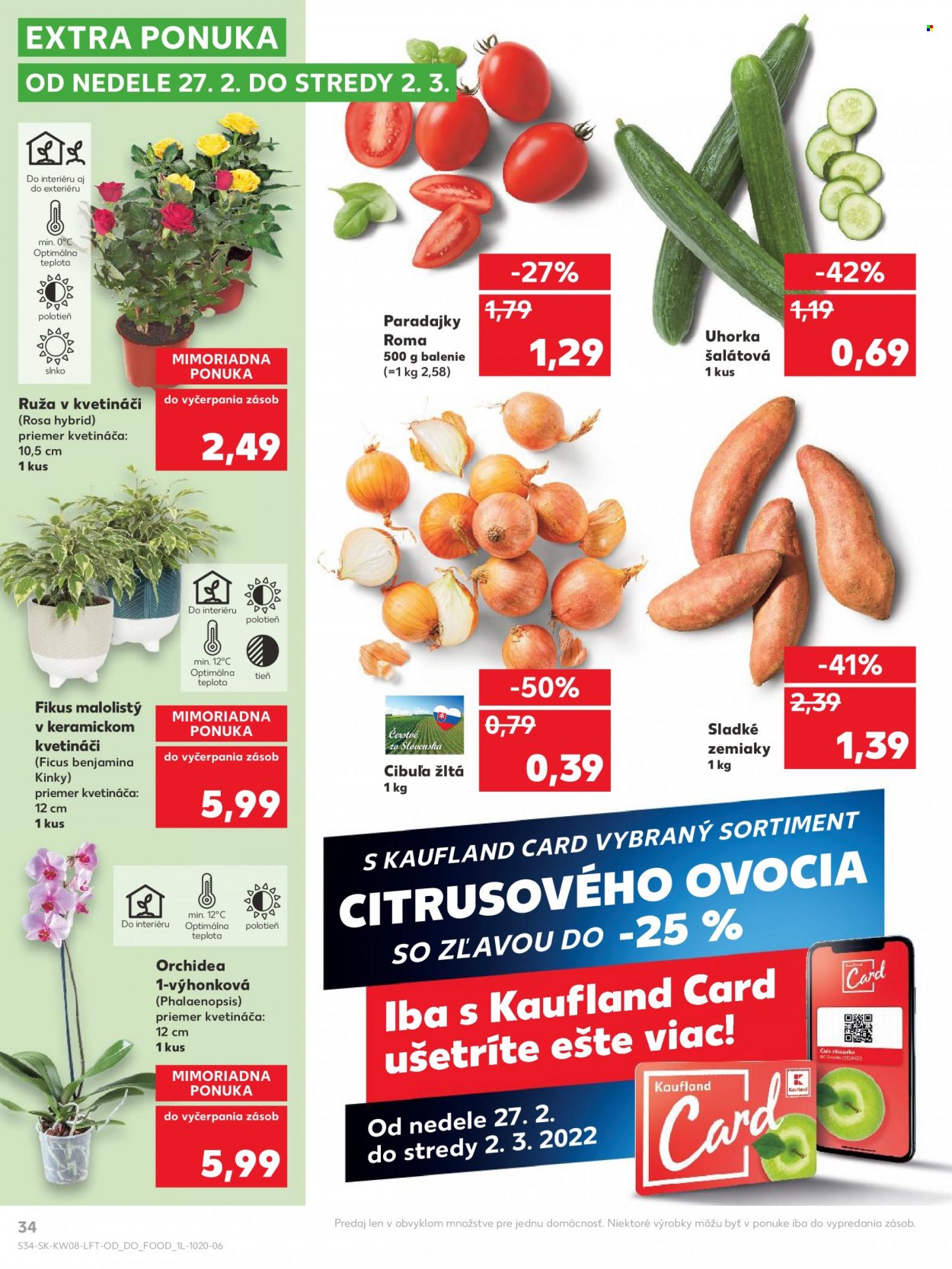 Leták Kaufland - 24.2.2022 - 2.3.2022. Strana 34
