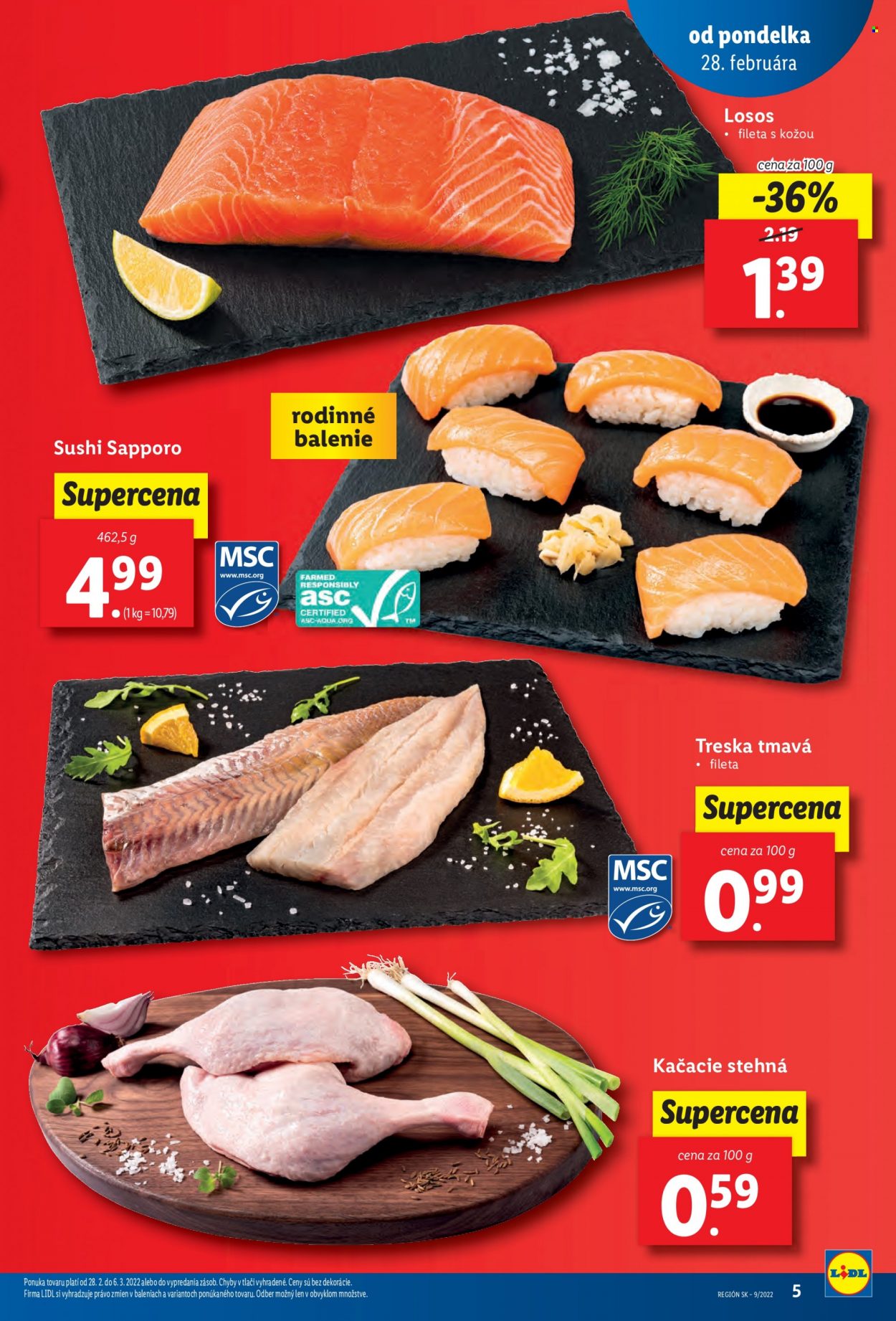Leták Lidl - 28.2.2022 - 6.3.2022. Strana 5