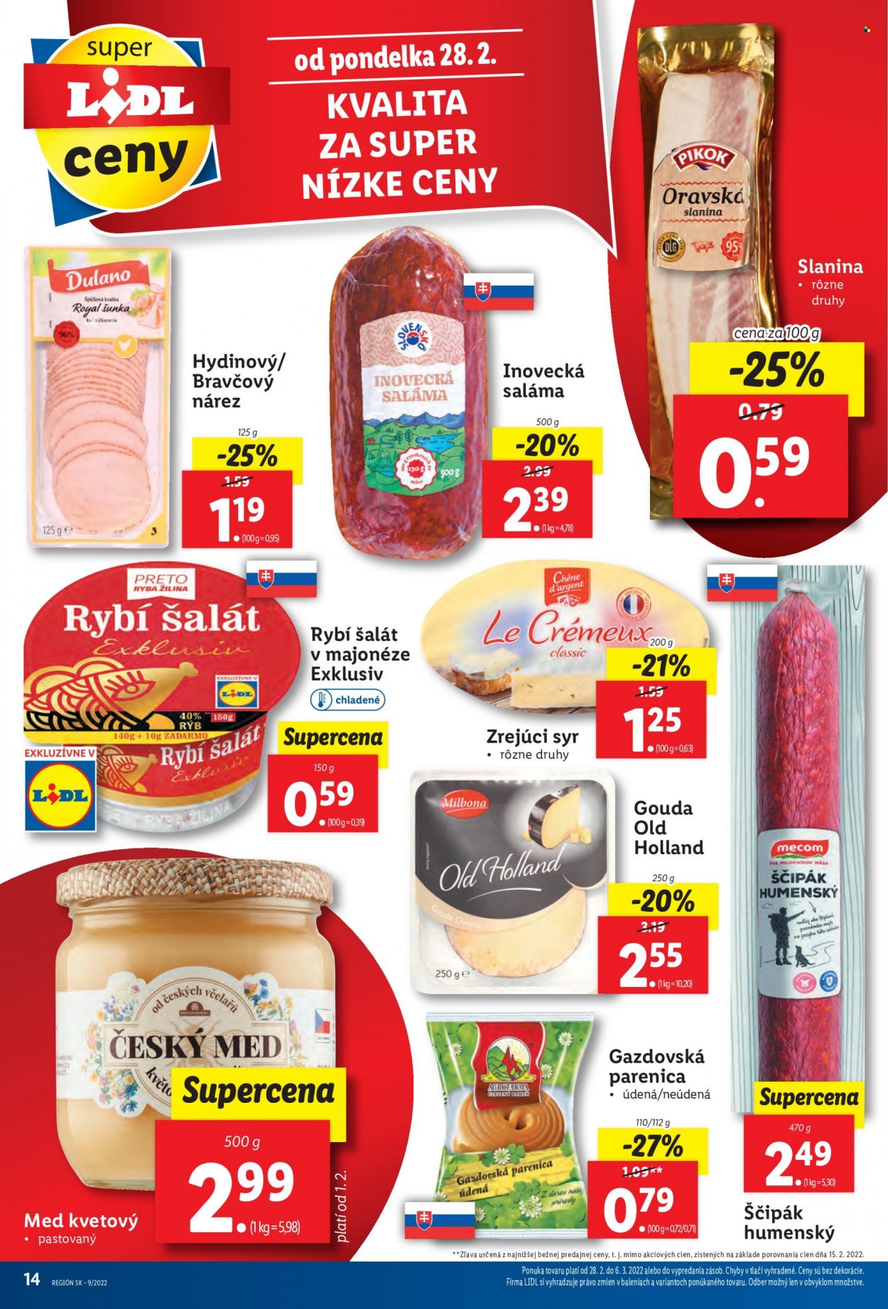 Leták Lidl - 28.2.2022 - 6.3.2022. Strana 14