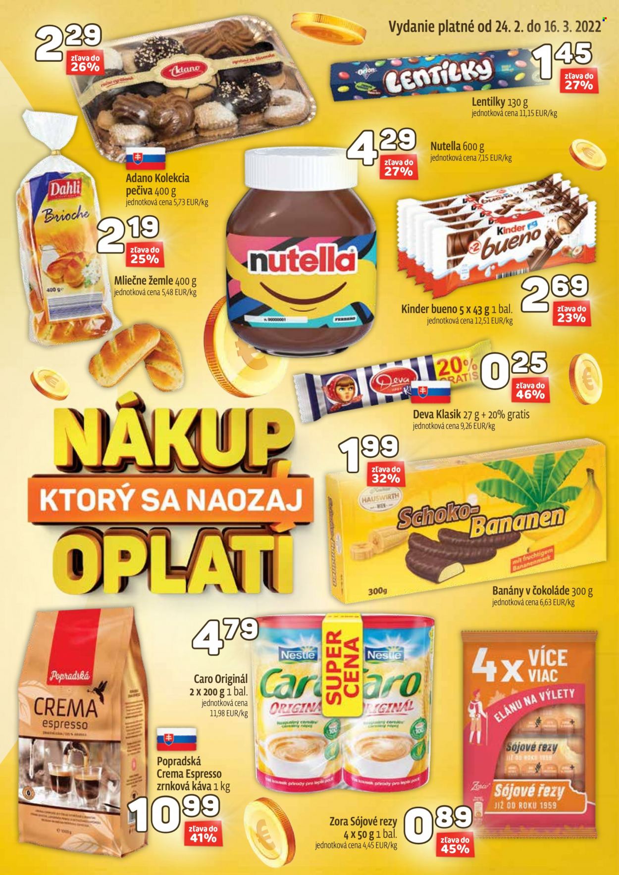 Leták COOP Jednota - 24.2.2022 - 16.3.2022. Strana 5