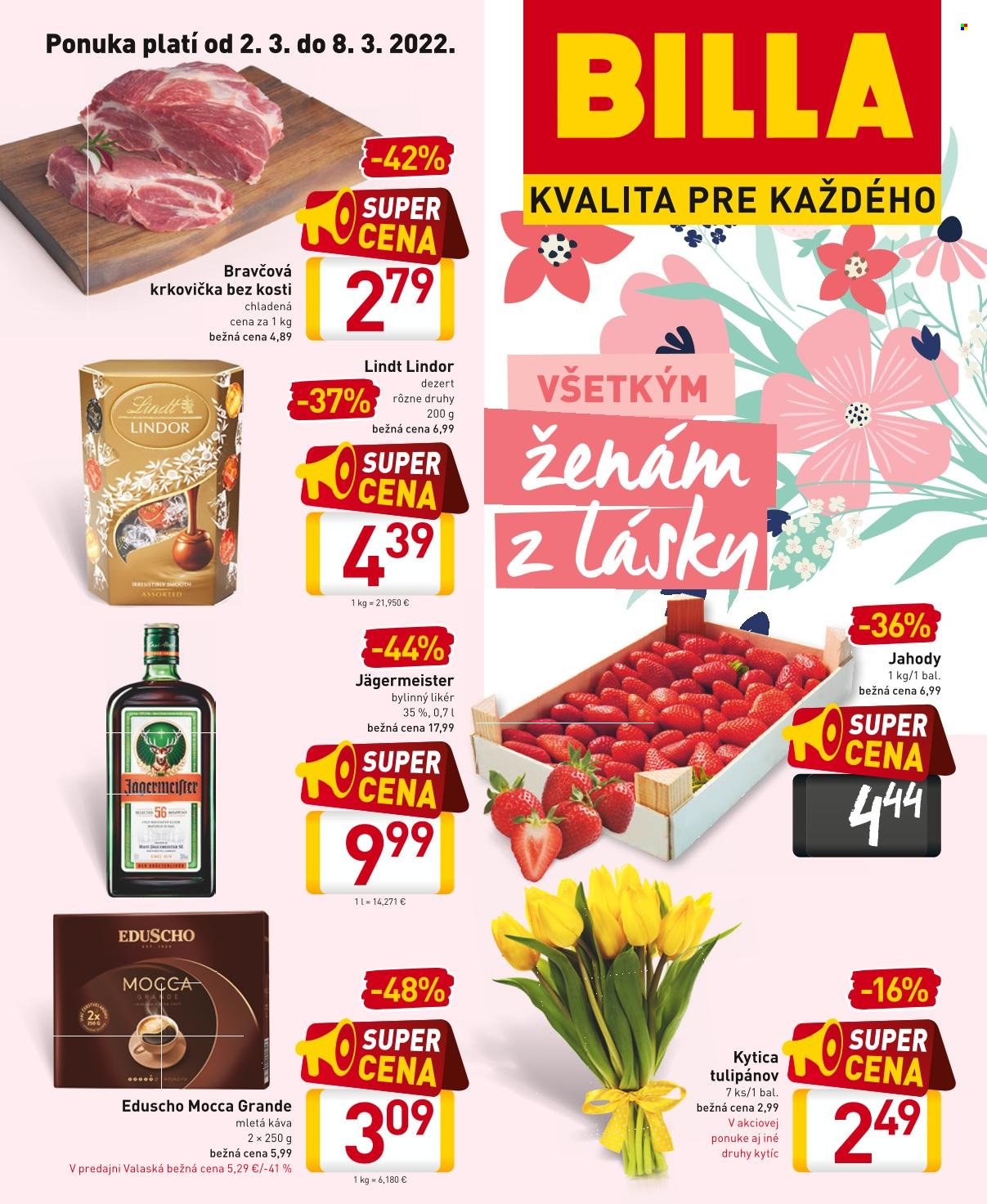 Leták Billa - 2.3.2022 - 8.3.2022. Strana 1