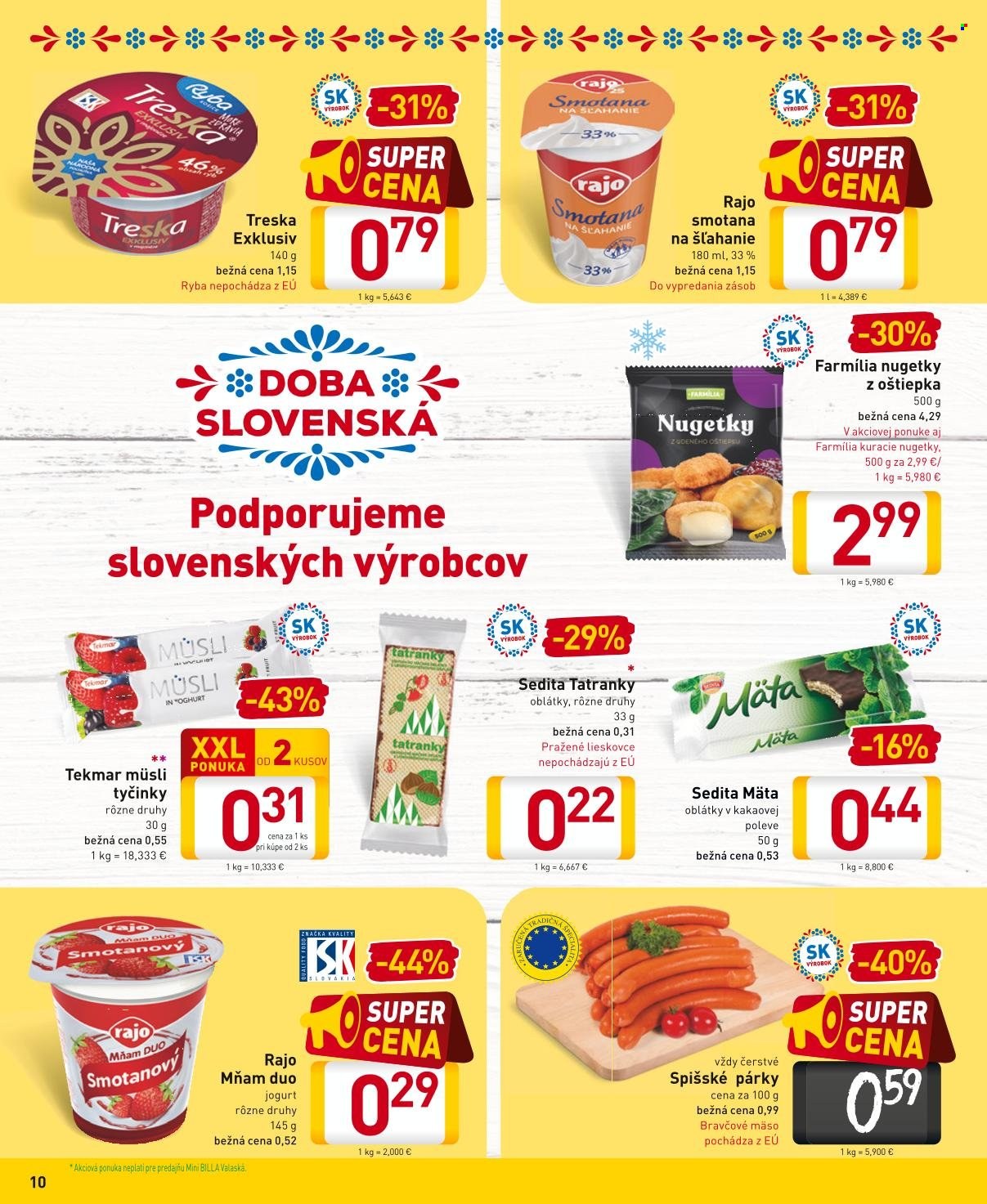 Leták Billa - 2.3.2022 - 8.3.2022. Strana 10