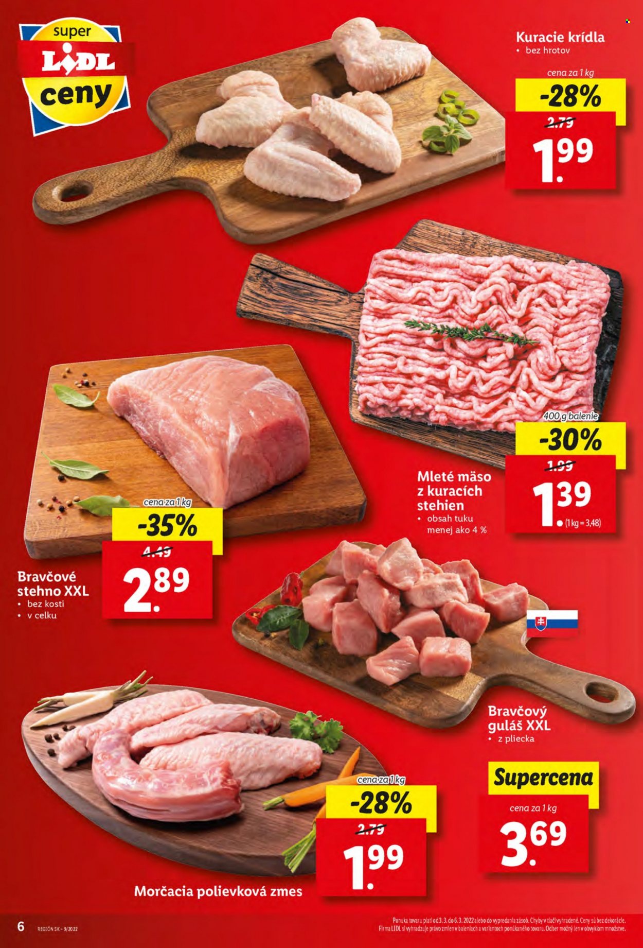 Leták Lidl - 3.3.2022 - 6.3.2022. Strana 6