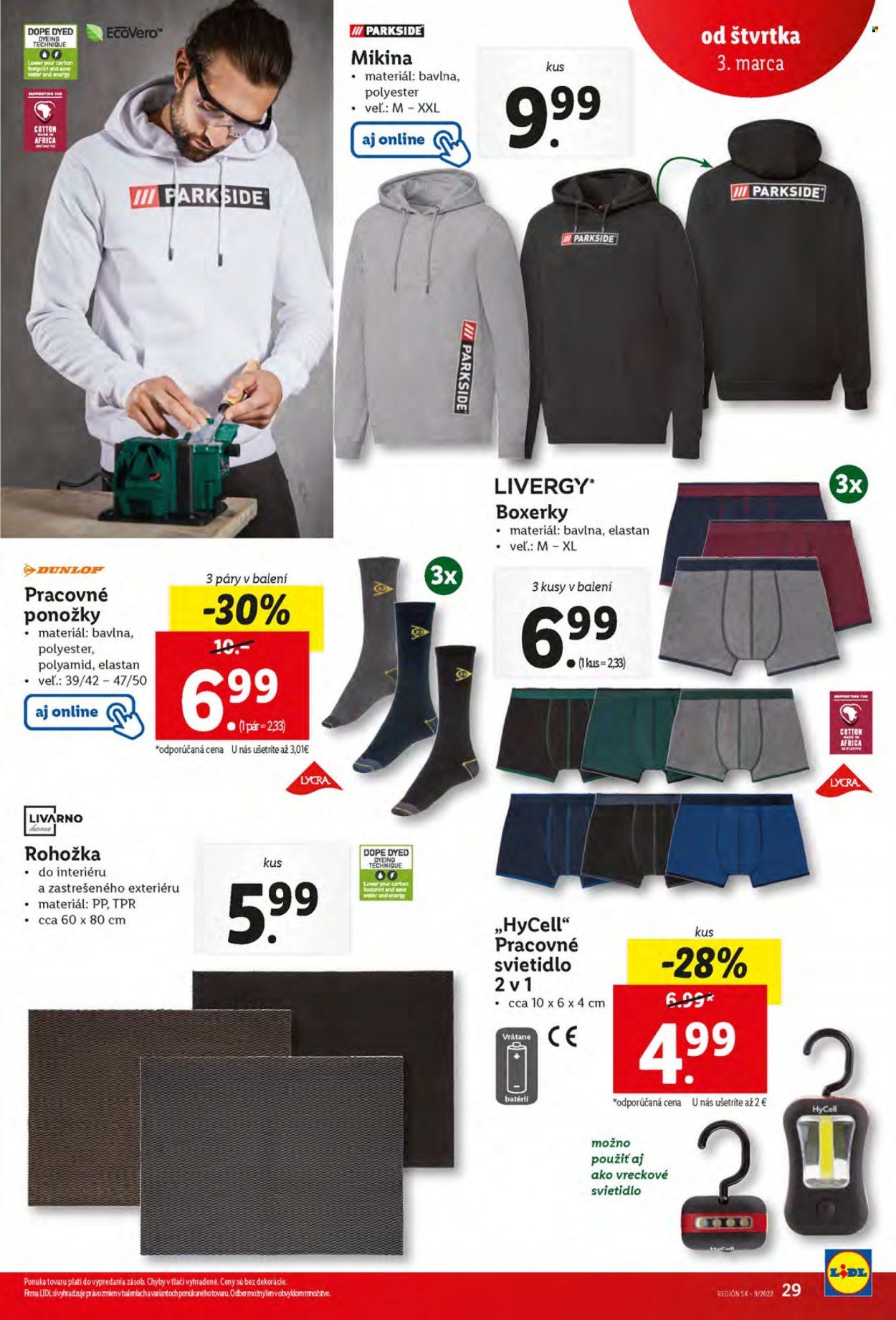 Leták Lidl - 3.3.2022 - 6.3.2022. Strana 29