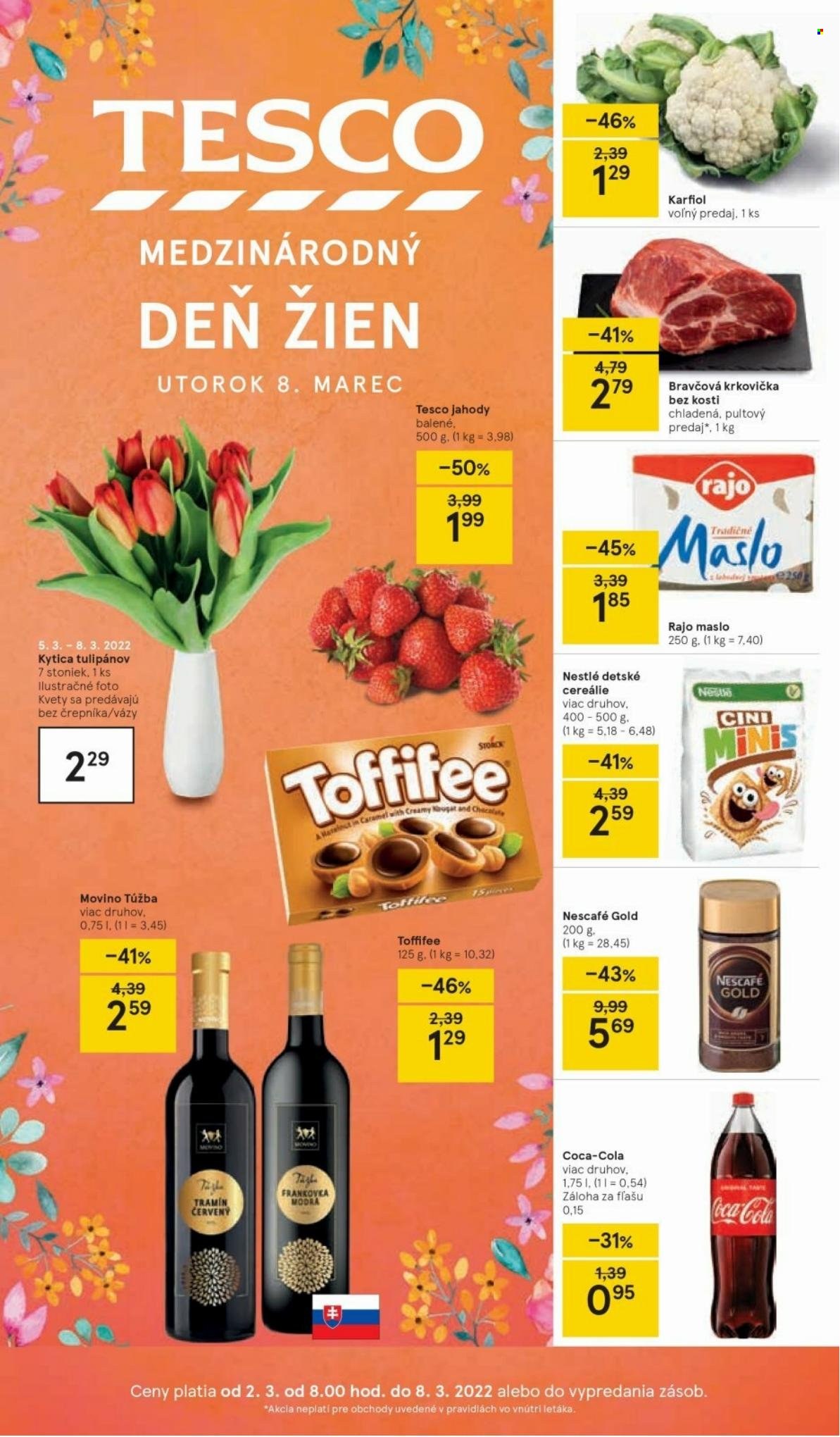 Leták TESCO - 2.3.2022 - 8.3.2022. Strana 1
