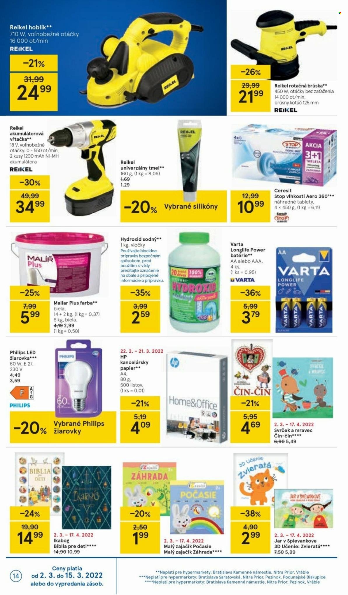 Leták TESCO - 2.3.2022 - 8.3.2022. Strana 14
