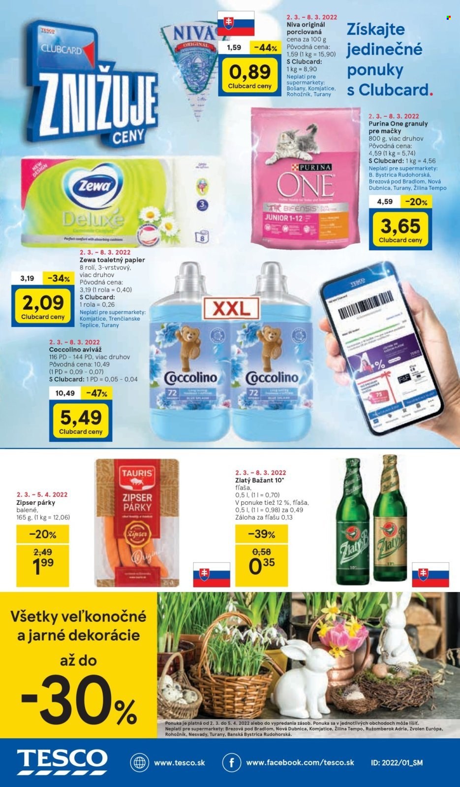 Leták TESCO supermarket - 2.3.2022 - 8.3.2022. Strana 8