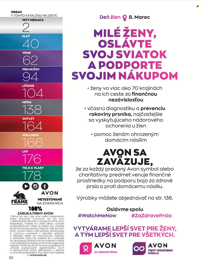 Leták Avon - 1.3.2022 - 31.3.2022. Strana 13