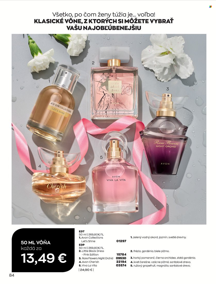 Leták Avon - 1.3.2022 - 31.3.2022. Strana 85