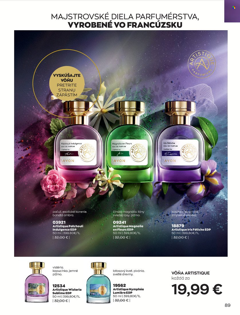 Leták Avon - 1.3.2022 - 31.3.2022. Strana 89