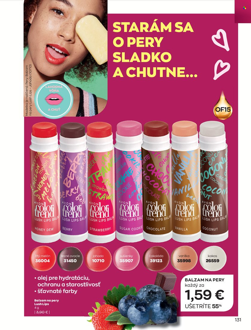 Leták Avon - 1.3.2022 - 31.3.2022. Strana 131