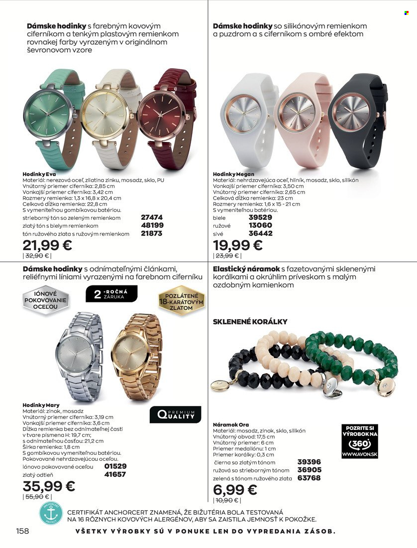 Leták Avon - 1.3.2022 - 31.3.2022. Strana 156