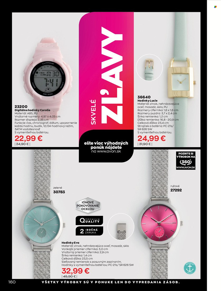 Leták Avon - 1.3.2022 - 31.3.2022. Strana 158