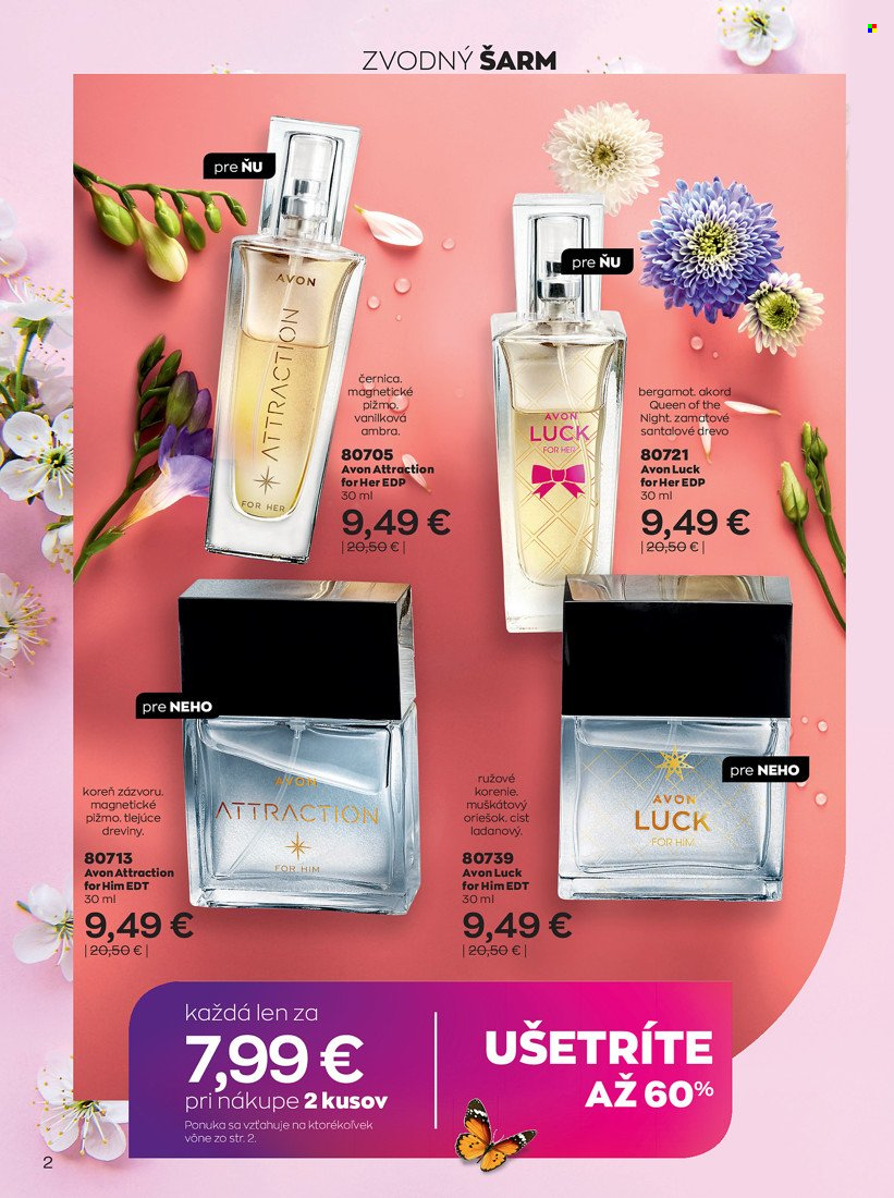 Leták Avon - 1.3.2022 - 31.3.2022. Strana 2