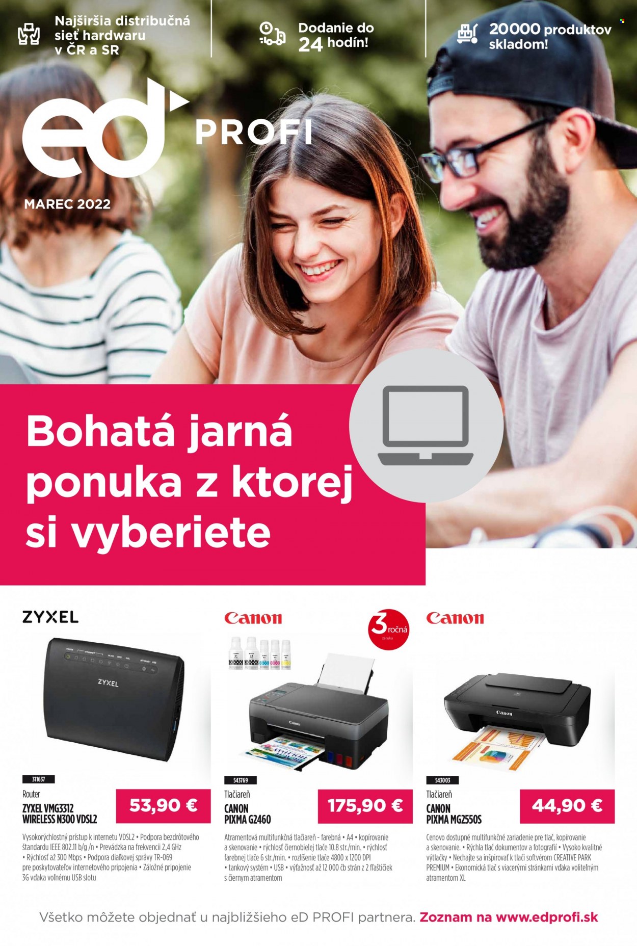 Leták eD PROFI - 1.3.2022 - 31.3.2022. Strana 1