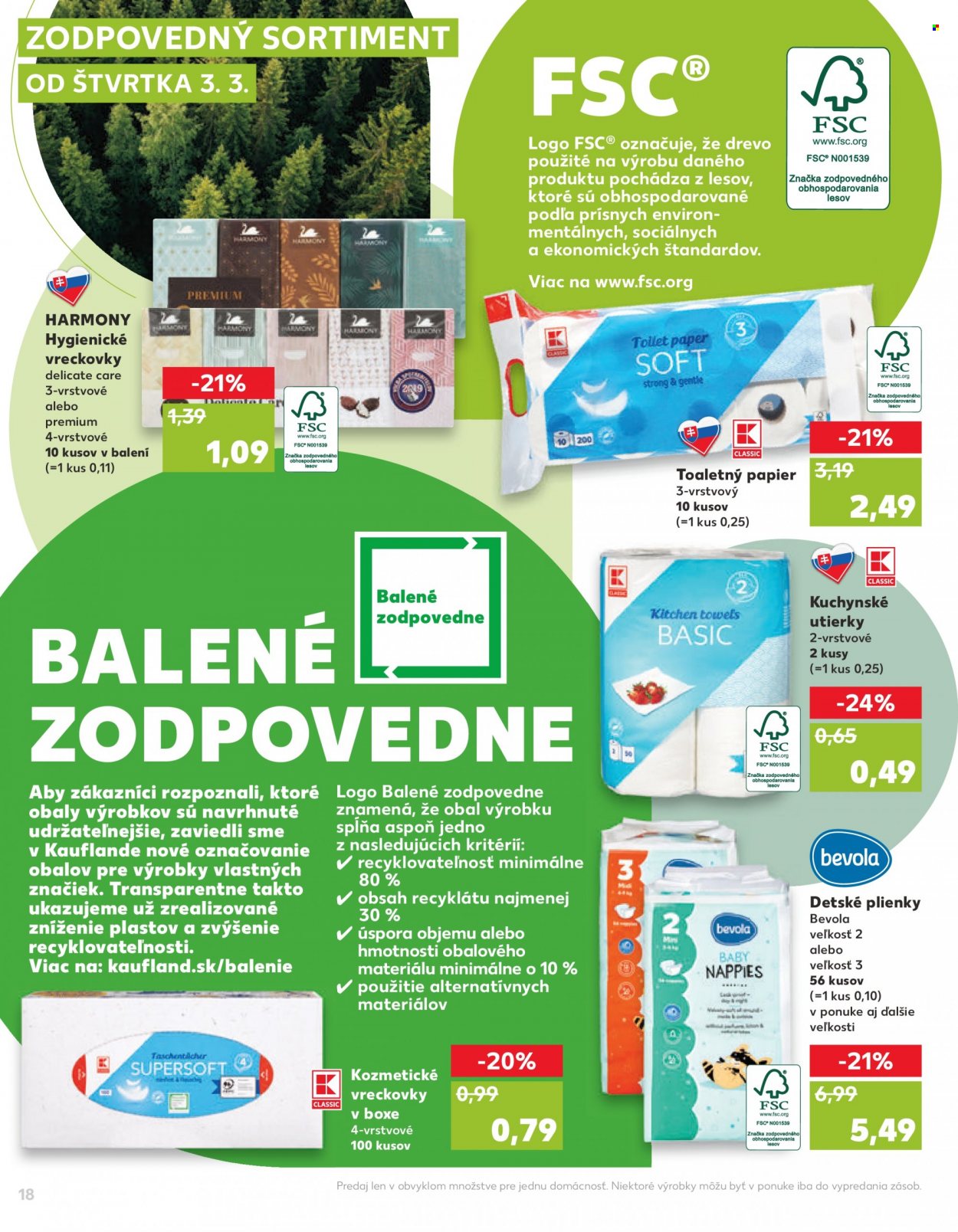 Leták Kaufland - 3.3.2022 - 16.3.2022. Strana 18