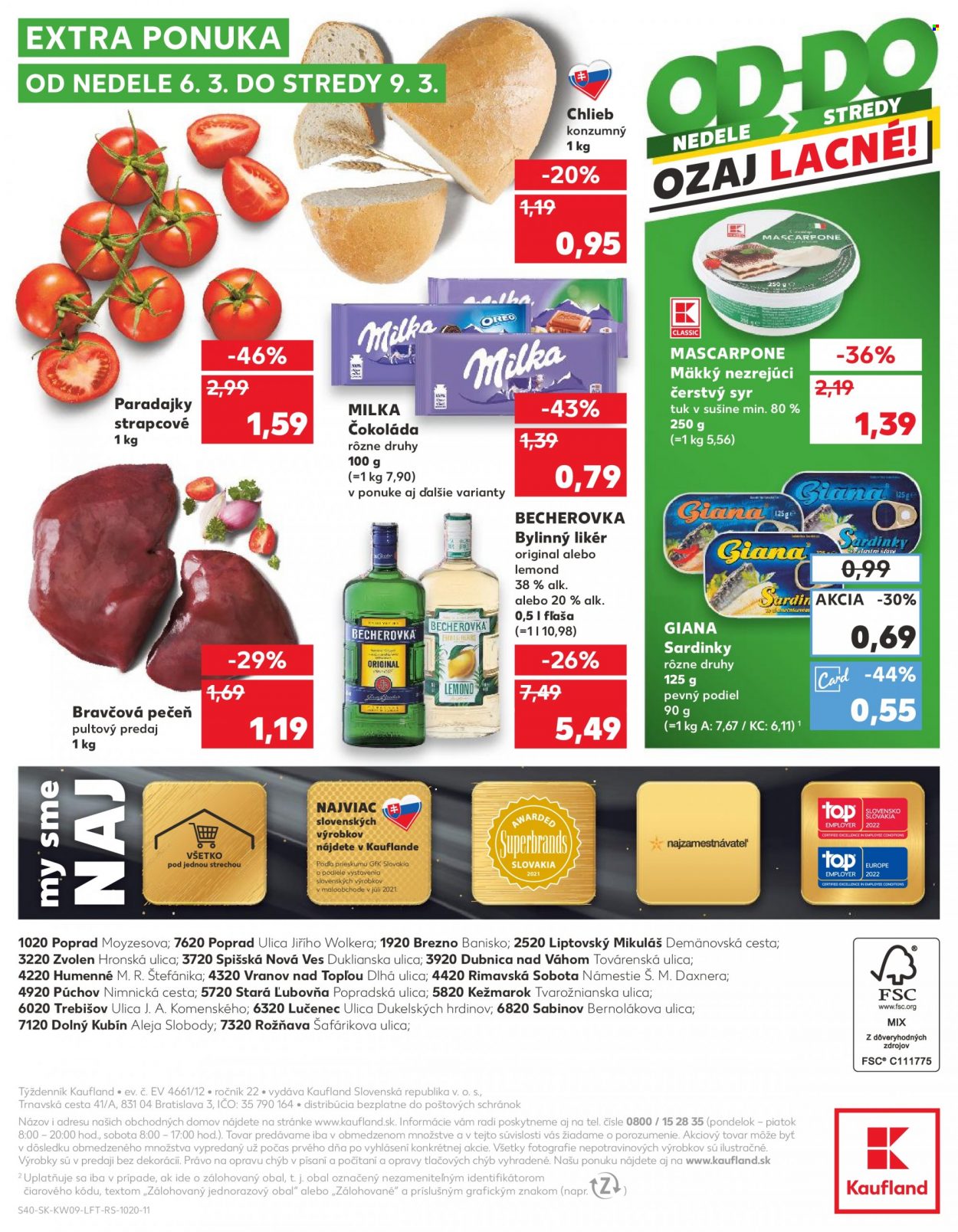 Leták Kaufland - 3.3.2022 - 9.3.2022. Strana 40