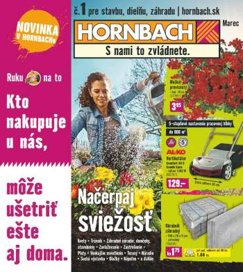Leták Hornbach - 2.3.2022 - 29.3.2022.
